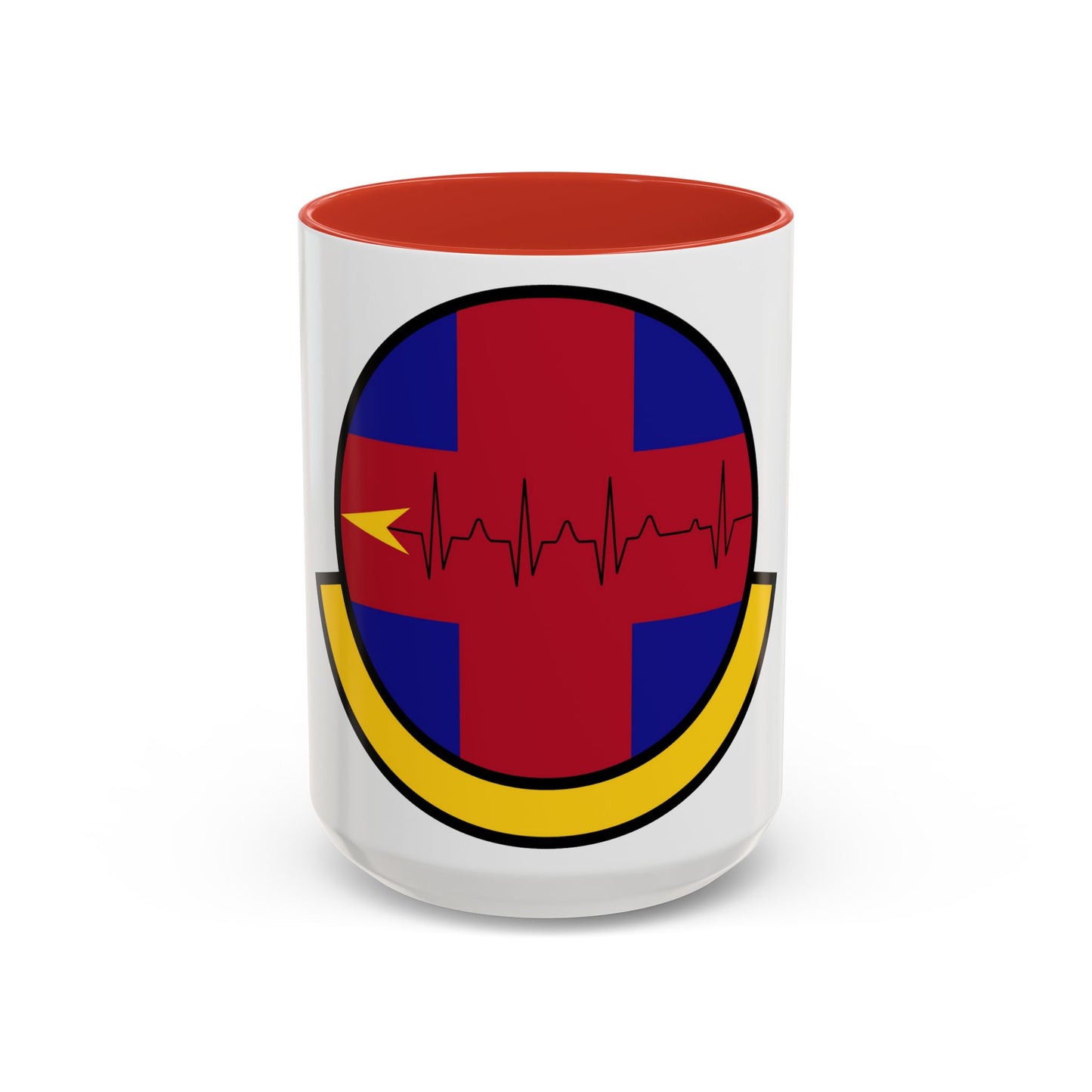 375 Healthcare Operations Squadron AMC (U.S. Air Force) Accent Coffee Mug