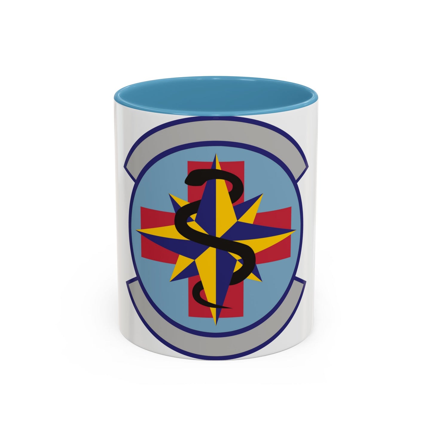 6 Healthcare Operations Squadron AMC (U.S. Air Force) Accent Coffee Mug