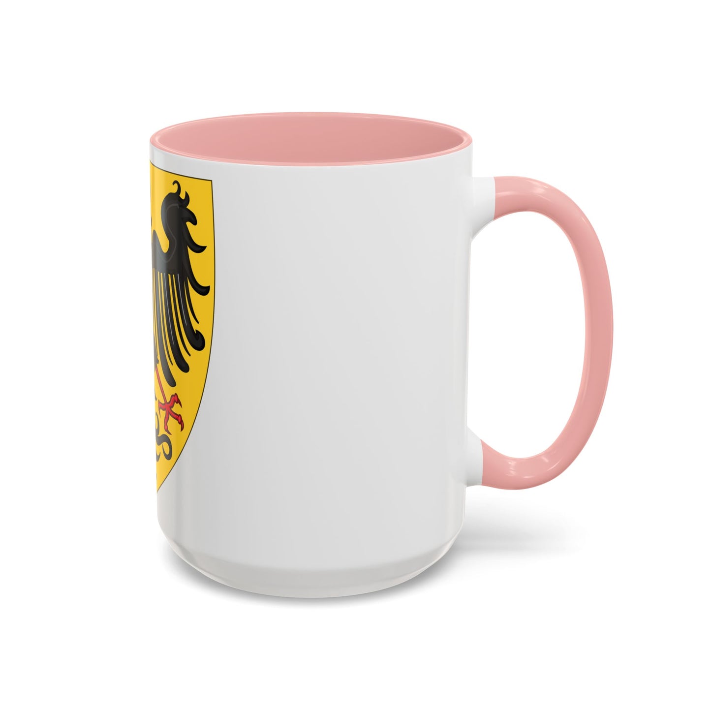 Shield and Coat of Arms of the Holy Roman Emperor (c.1300-c.1400) - Accent Coffee Mug
