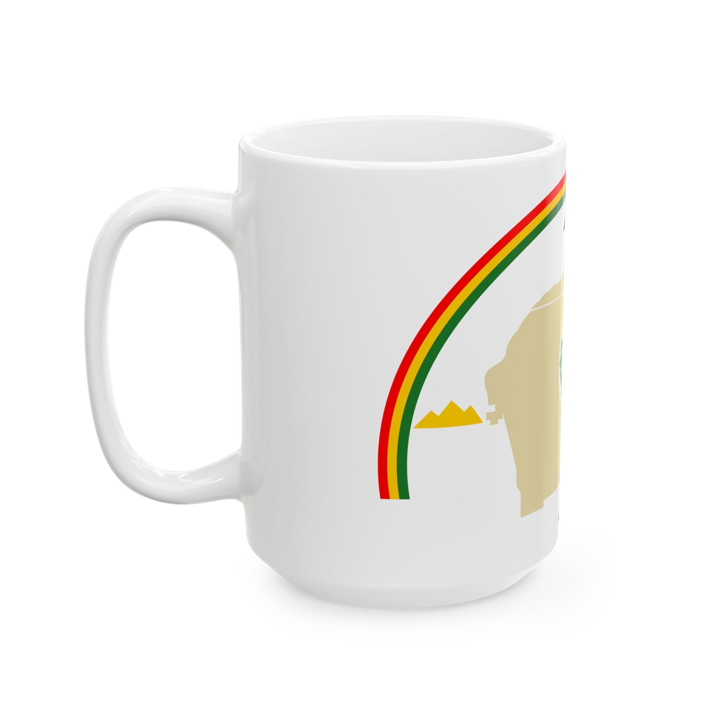 Original flag of Navajo Nation (United States) White Coffee Mug