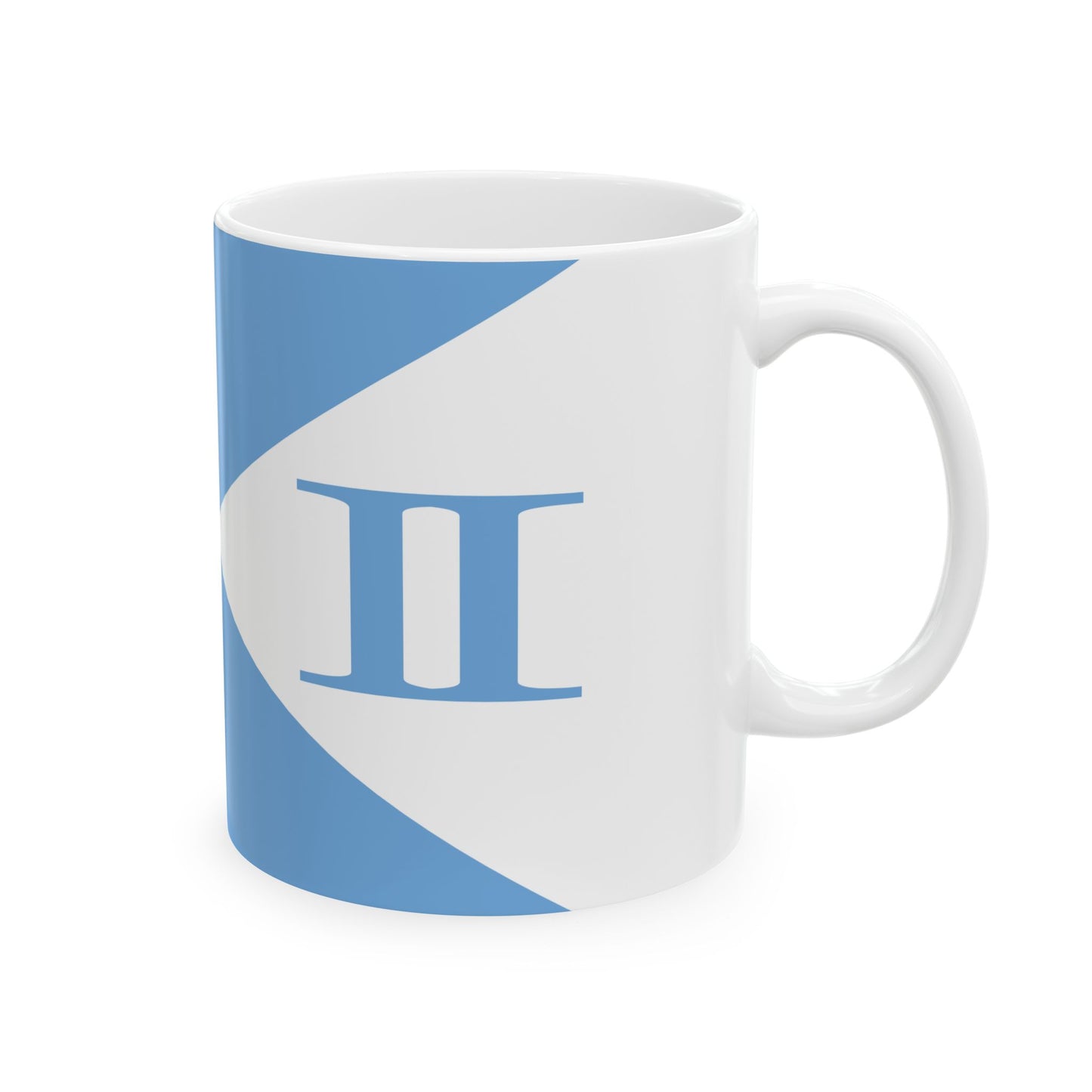 Oficial al mando de un ala FAA bandera (Argentina) White Coffee Mug