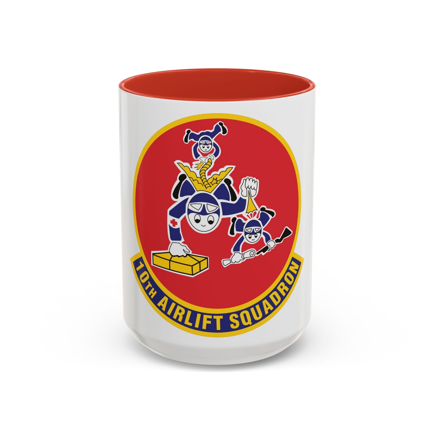 10th Airlift Squadron 2 (U.S. Air Force) Accent Coffee Mug