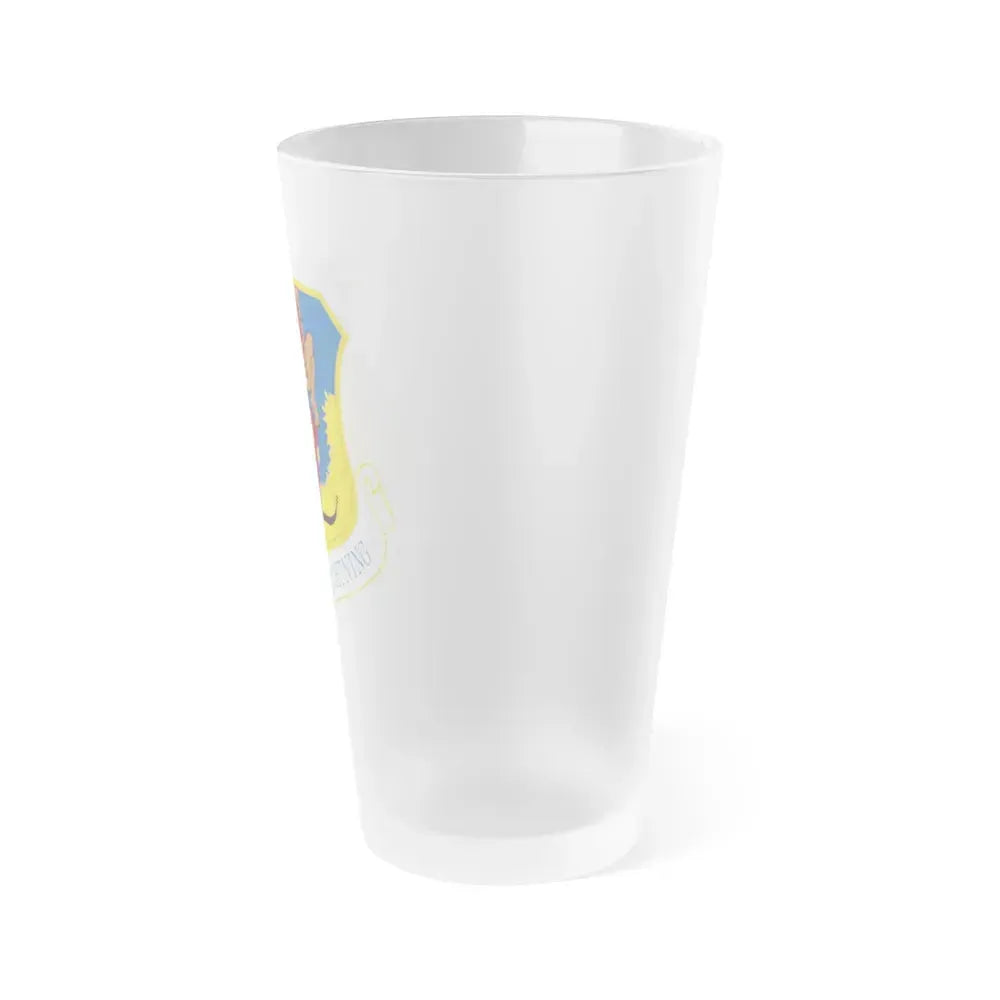 101st Air Refueling Wing (U.S. Air Force) Frosted Pint Glass 16oz - Go Mug Yourself