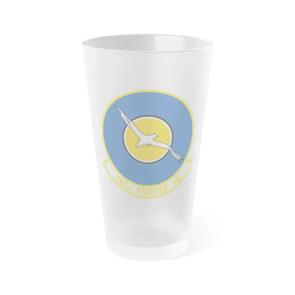 101st Fighter Squadron (U.S. Air Force) Frosted Pint Glass 16oz 16oz Frosted - Go Mug Yourself