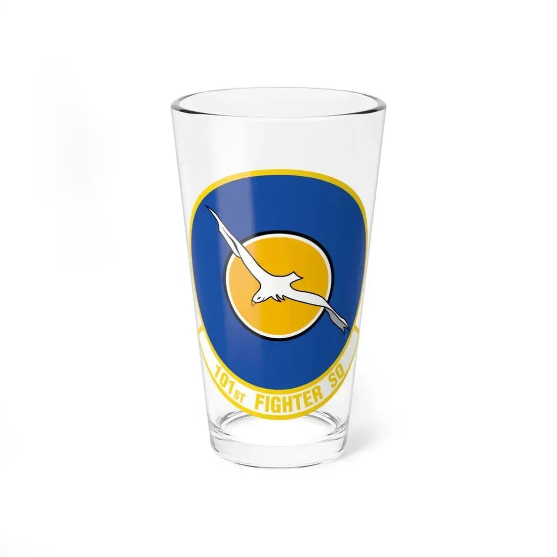 101st Fighter Squadron (U.S. Air Force) Pint Glass 16oz 16oz - Go Mug Yourself