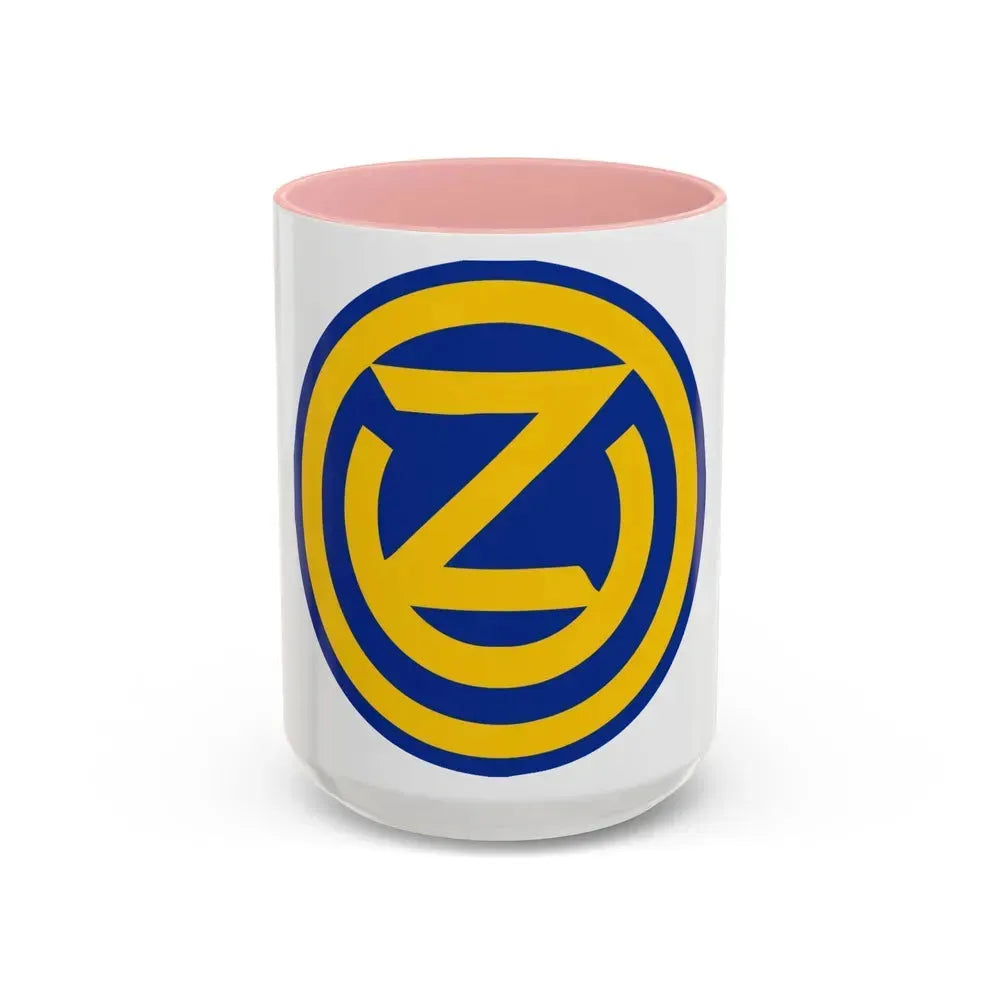 102 INFANTRY DIVISION (U.S. Army) Accent Coffee Mug 15oz Pink - Go Mug Yourself