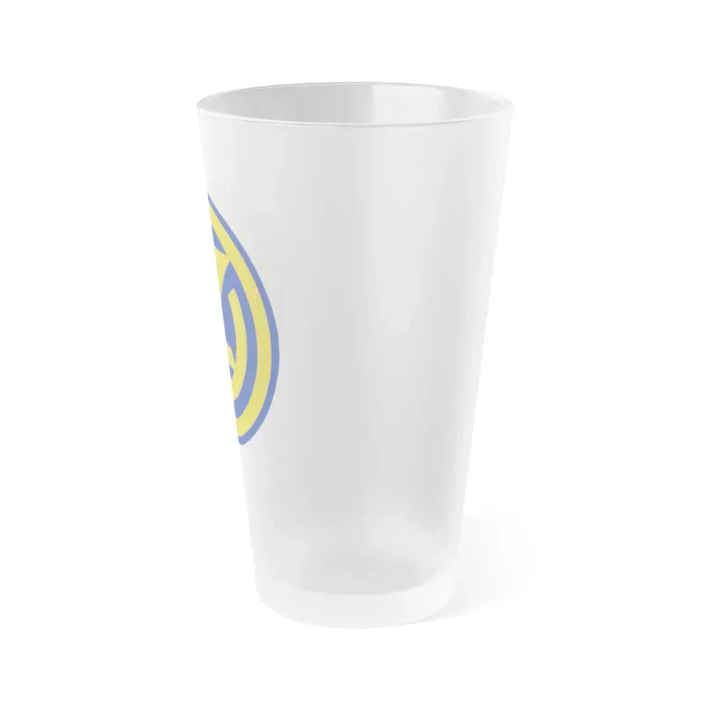 102 INFANTRY DIVISION (U.S. Army) Frosted Pint Glass 16oz - Go Mug Yourself