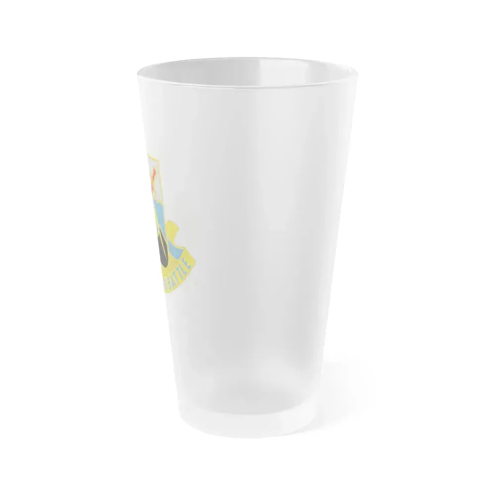 102 Military Intelligence Battalion (U.S. Army) Frosted Pint Glass 16oz - Go Mug Yourself