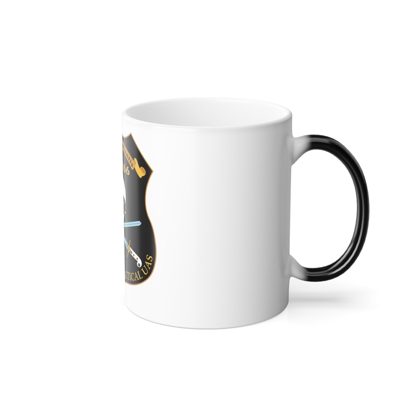 PMA 266 NAVAIR Multi Mission Tactical Unmanned Aerial Systems UAS (U.S. Navy) Color Changing Mug 11oz