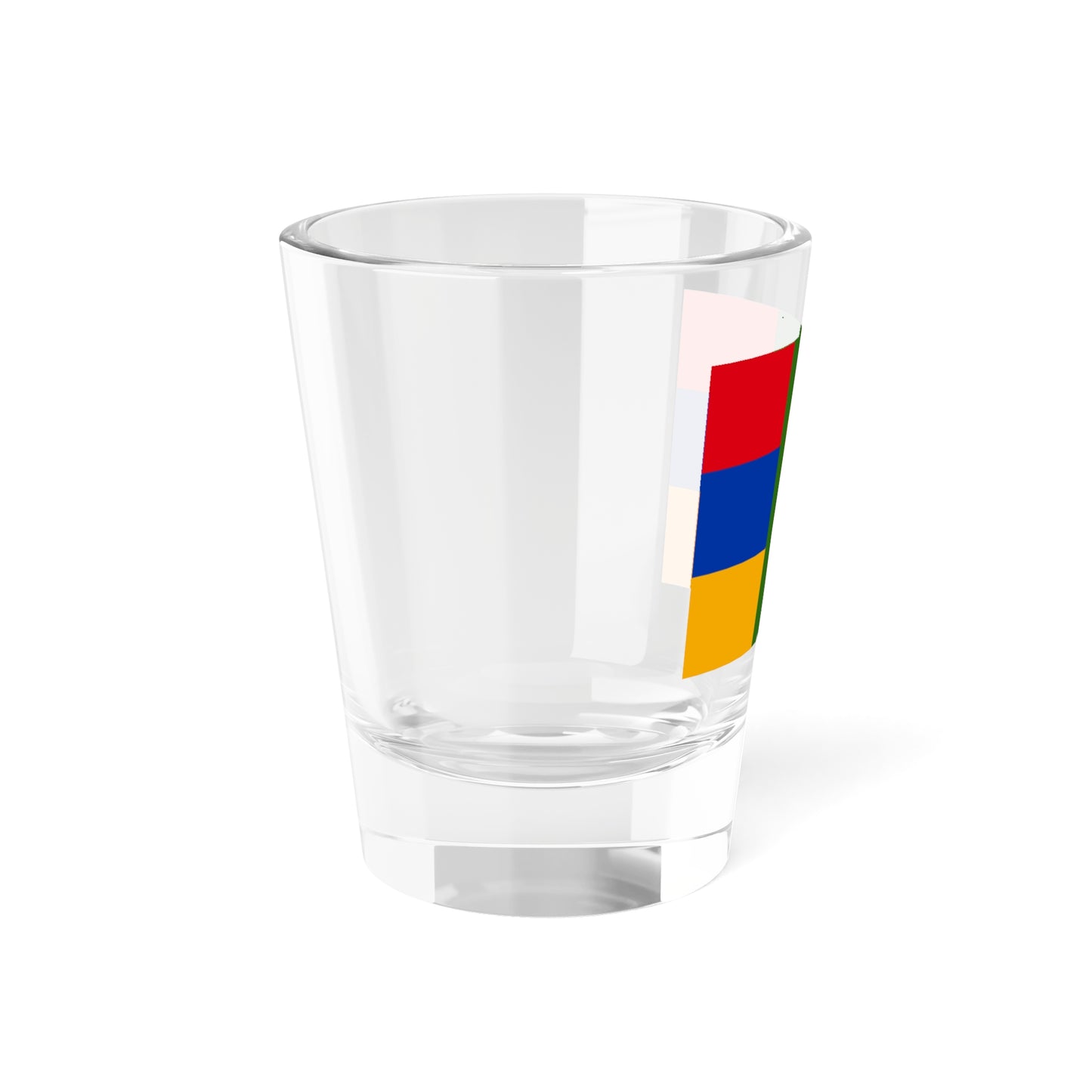 Proposed flag of Cherkesogai (Armenia) Shot Glass 1.5oz