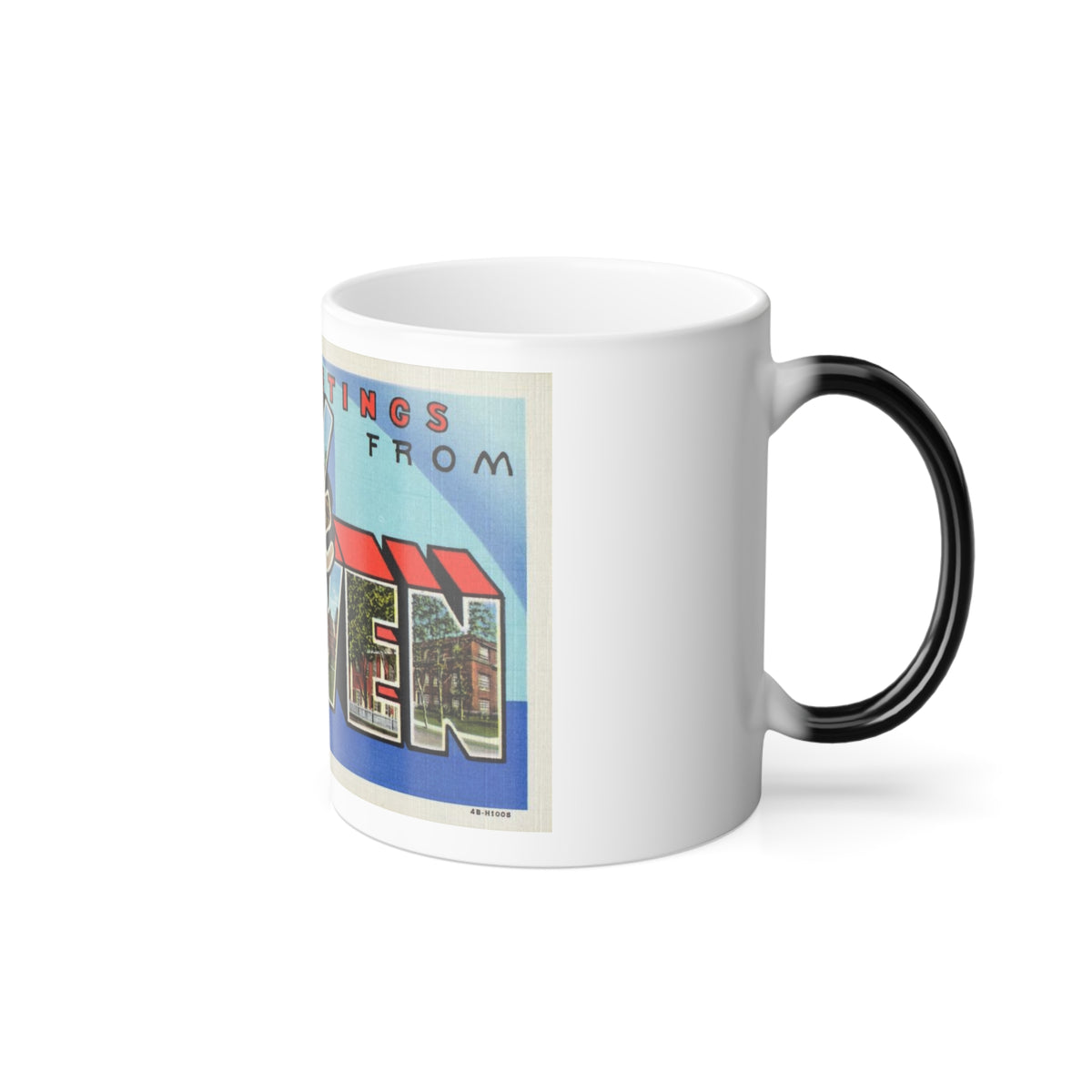 Greetings from Lock Haven PA (Greeting Postcards) Color Changing Mug 11oz