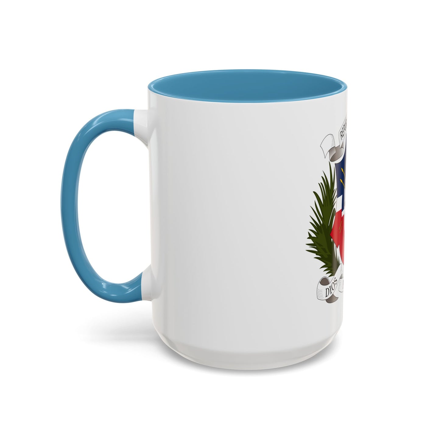 Coat of arms of the Dominican Republic (1860) - Accent Coffee Mug