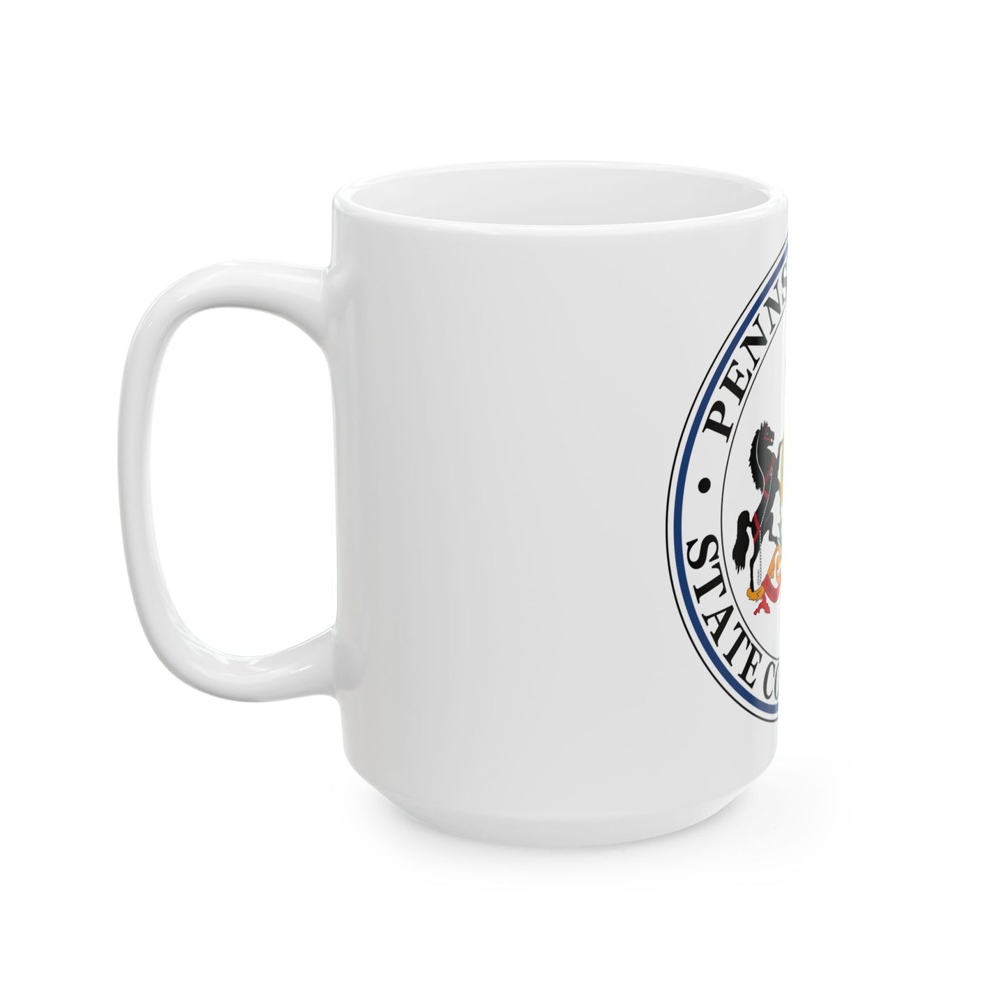 Coat of arms of Pennsylvania - White Coffee Mug