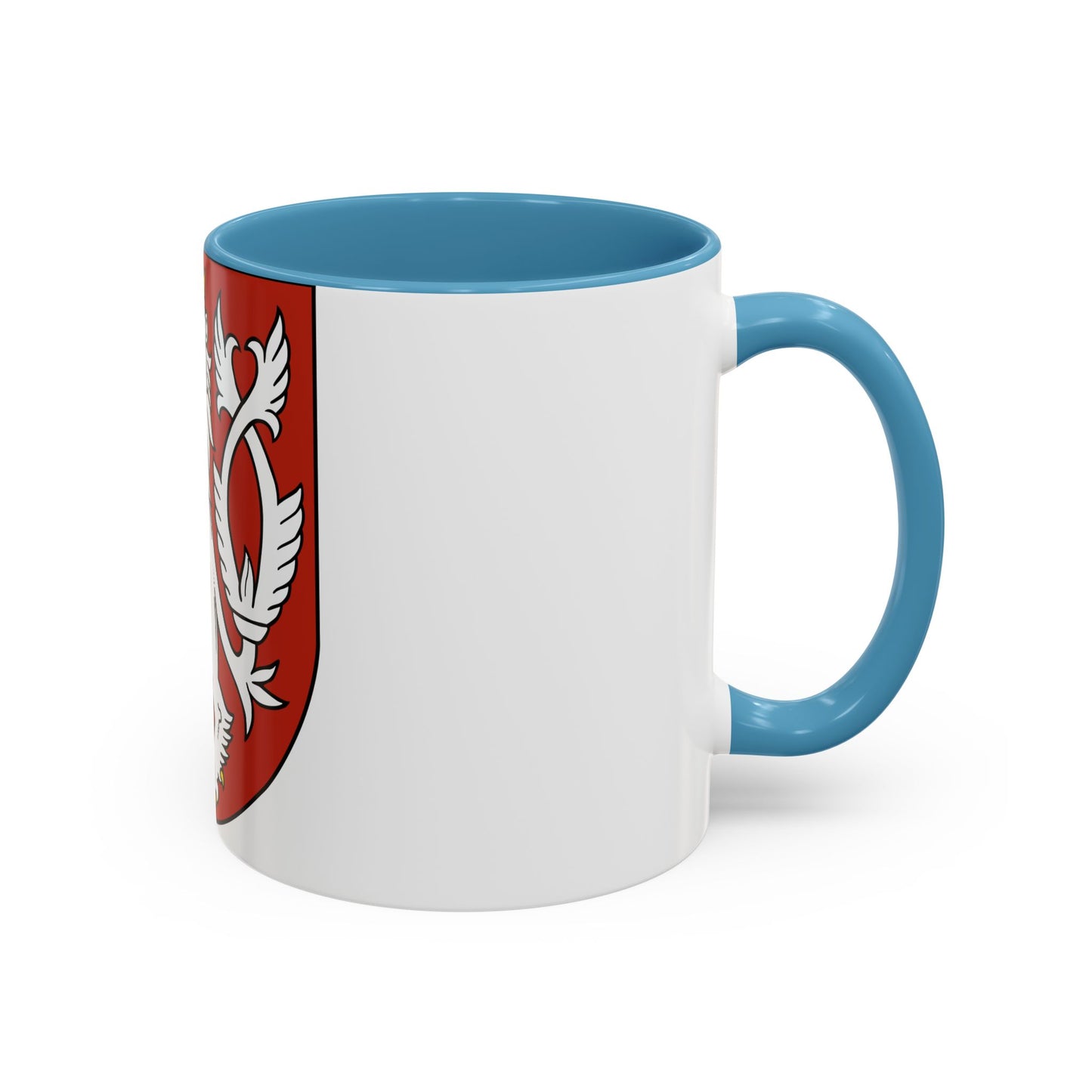 Small coat of arms of the Czech Republic - Accent Coffee Mug