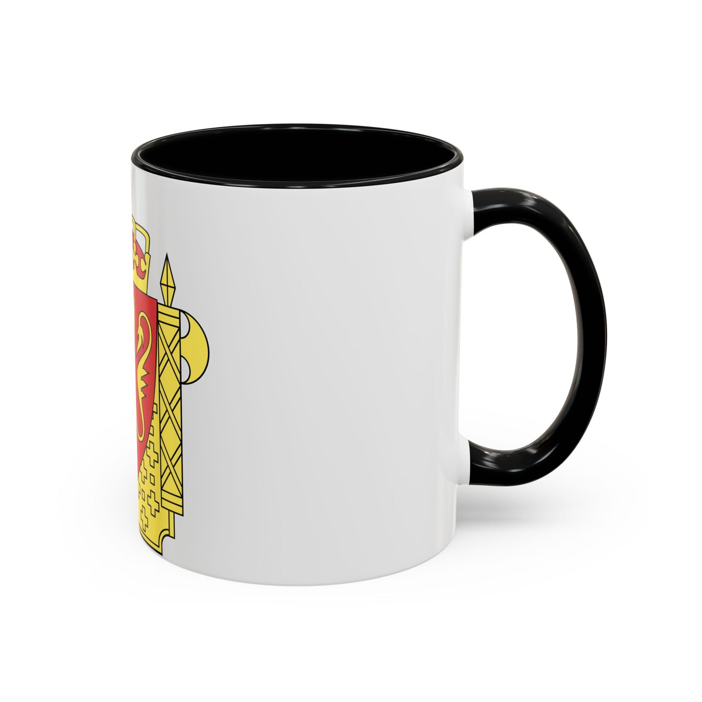 Coat of arms of the Norwegian Police Service - Accent Coffee Mug