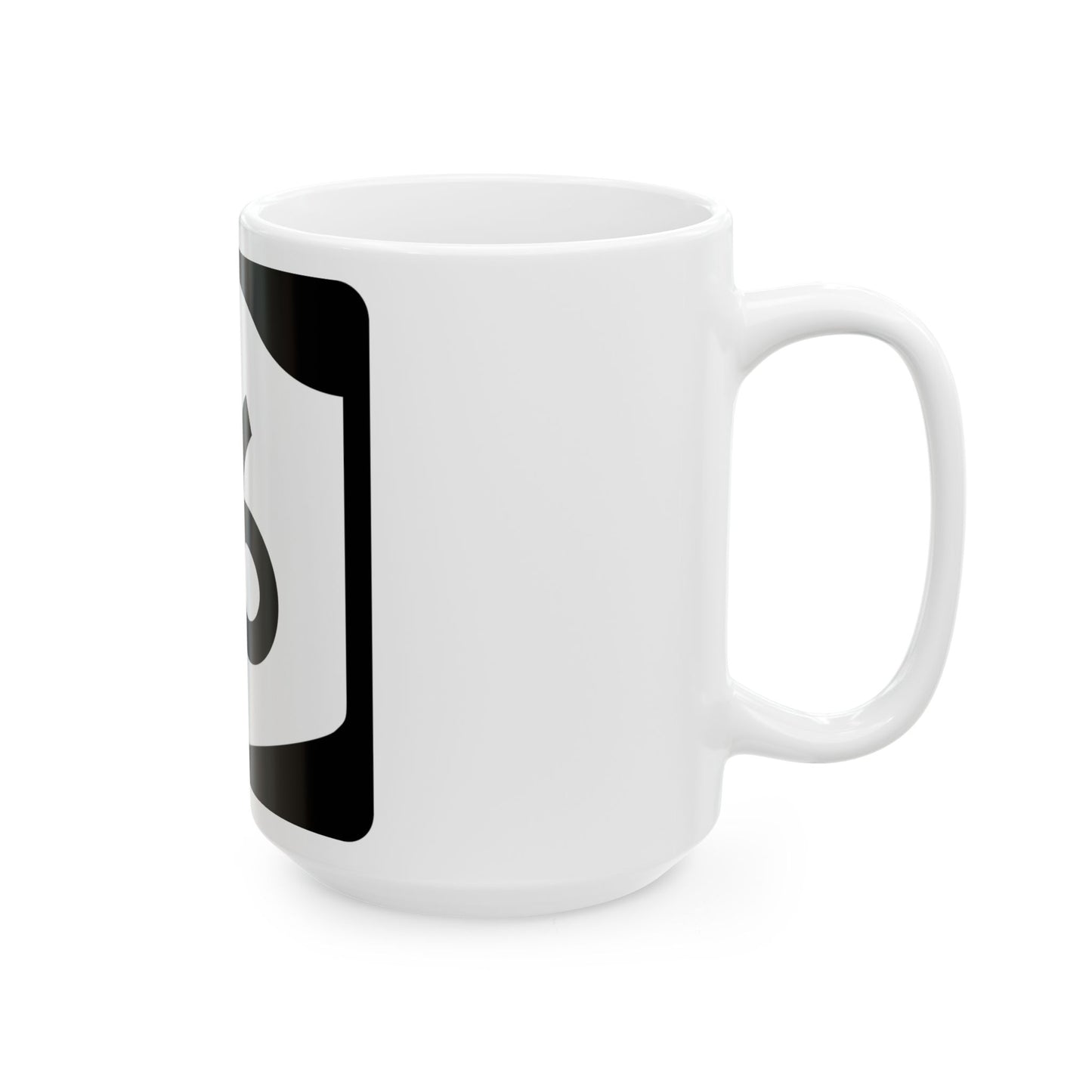 NY-16 (New York) (Road Sign) White Coffee Mug