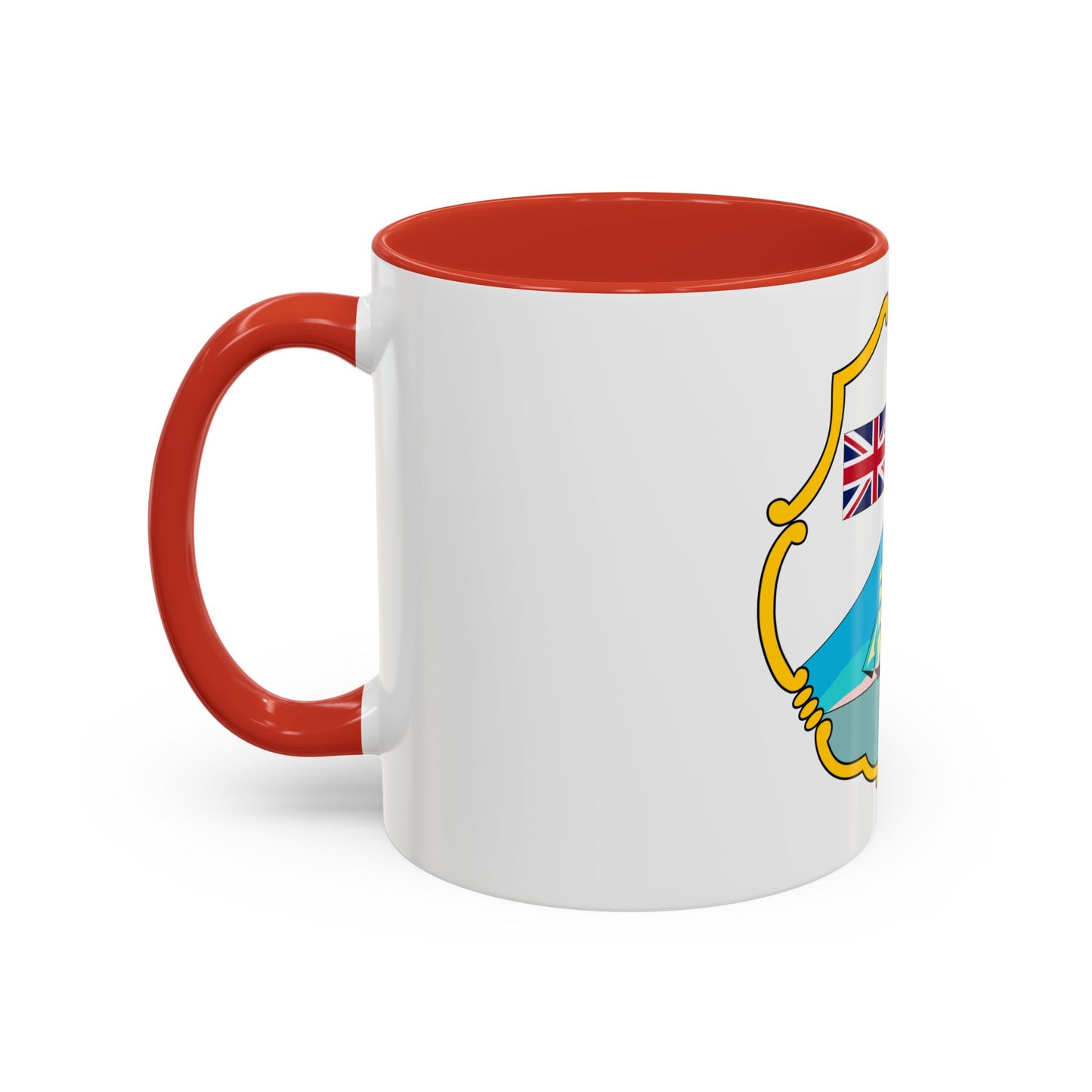 Coat of arms of British Honduras (1819-1907) - Accent Coffee Mug