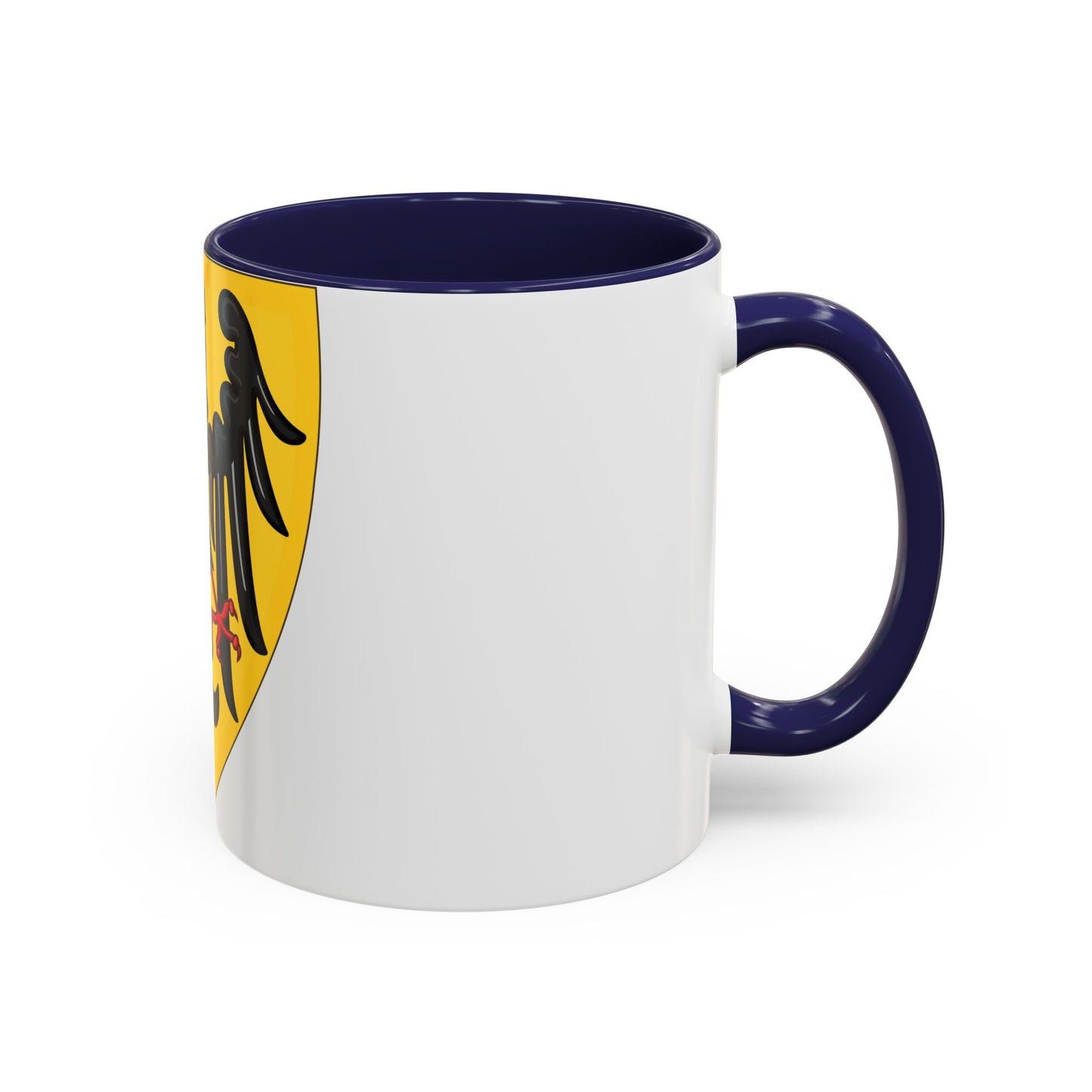 Shield and Coat of Arms of the Holy Roman Emperor (c.1200-c.1300) - Accent Coffee Mug