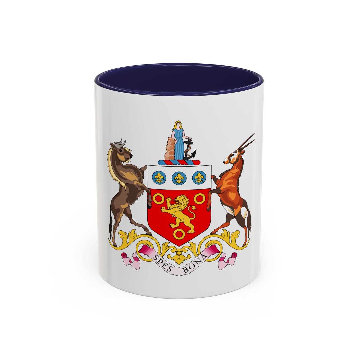 Coat of arms of the Cape Colony 1876-1994 - Accent Coffee Mug