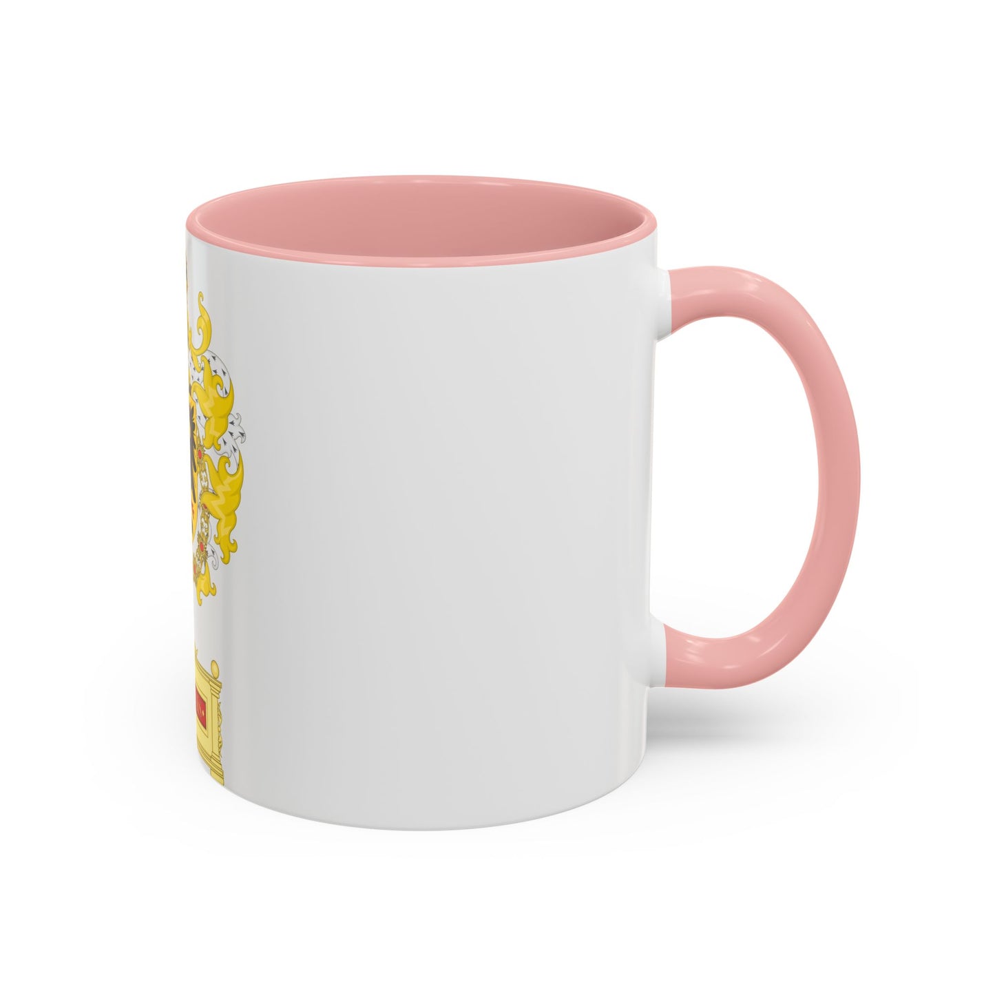 Ornamented Coat of Arms of Maximilian I, Holy Roman Emperor - Accent Coffee Mug