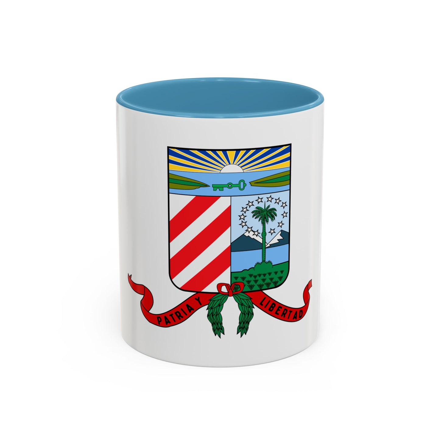 Coat of arms of the Cuban Filibuster Movement - Accent Coffee Mug