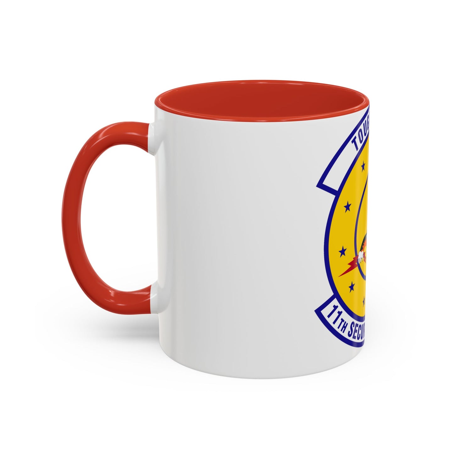 11 Security Forces Squadron USAF (U.S. Air Force) Accent Coffee Mug