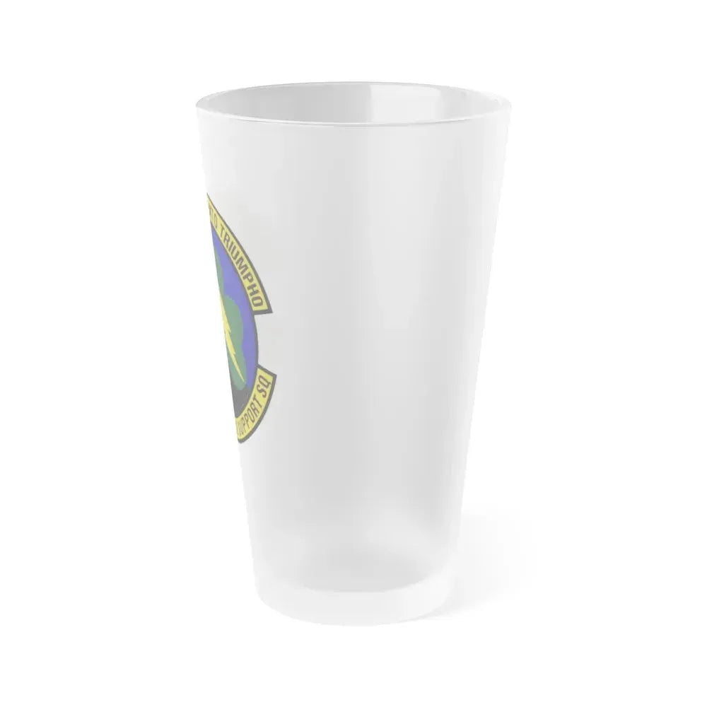 102d Intelligence Support Squadron (U.S. Air Force) Frosted Pint Glass 16oz - Go Mug Yourself