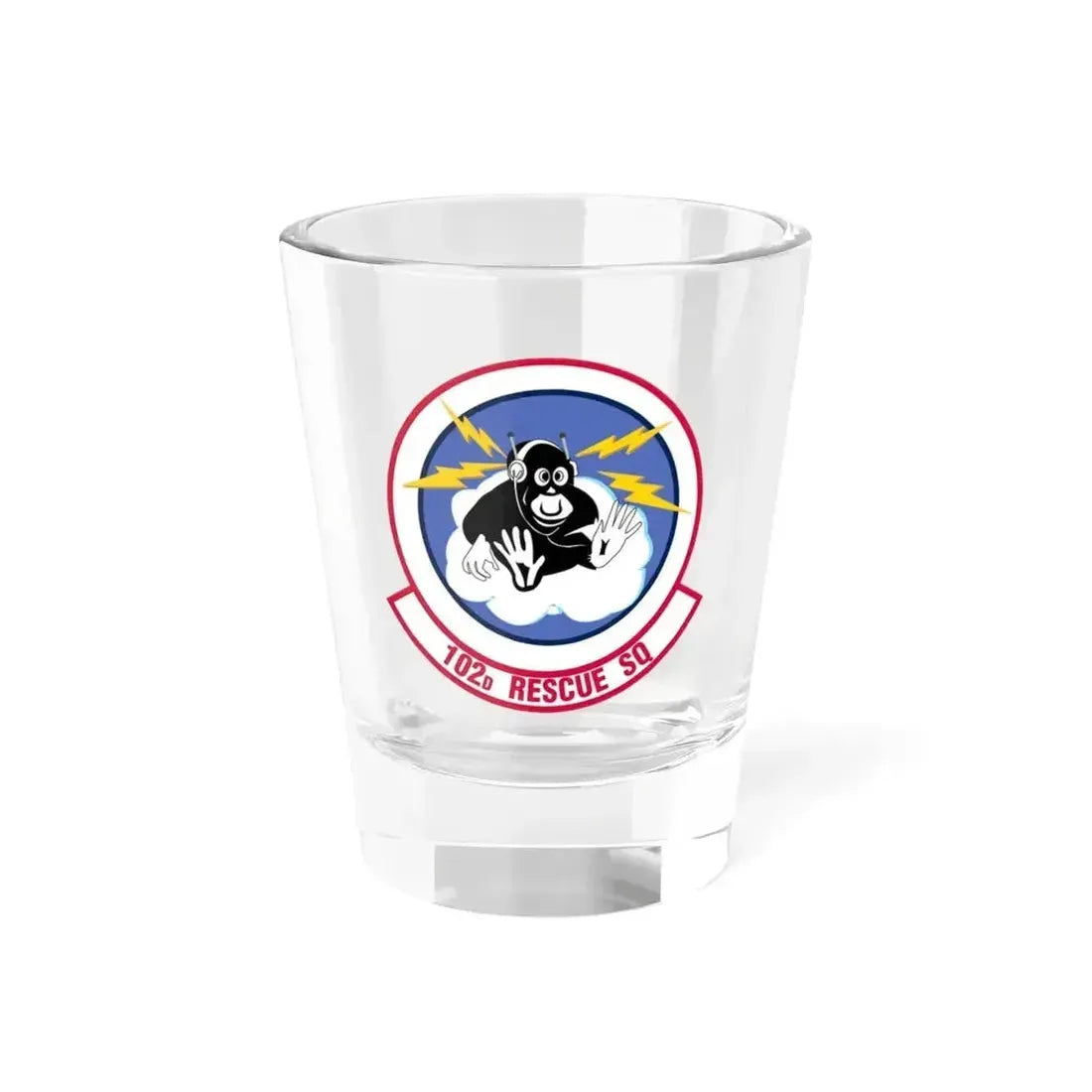 102d Rescue Squadron (U.S. Air Force) Shot Glass 1.5oz 1.5oz - Go Mug Yourself