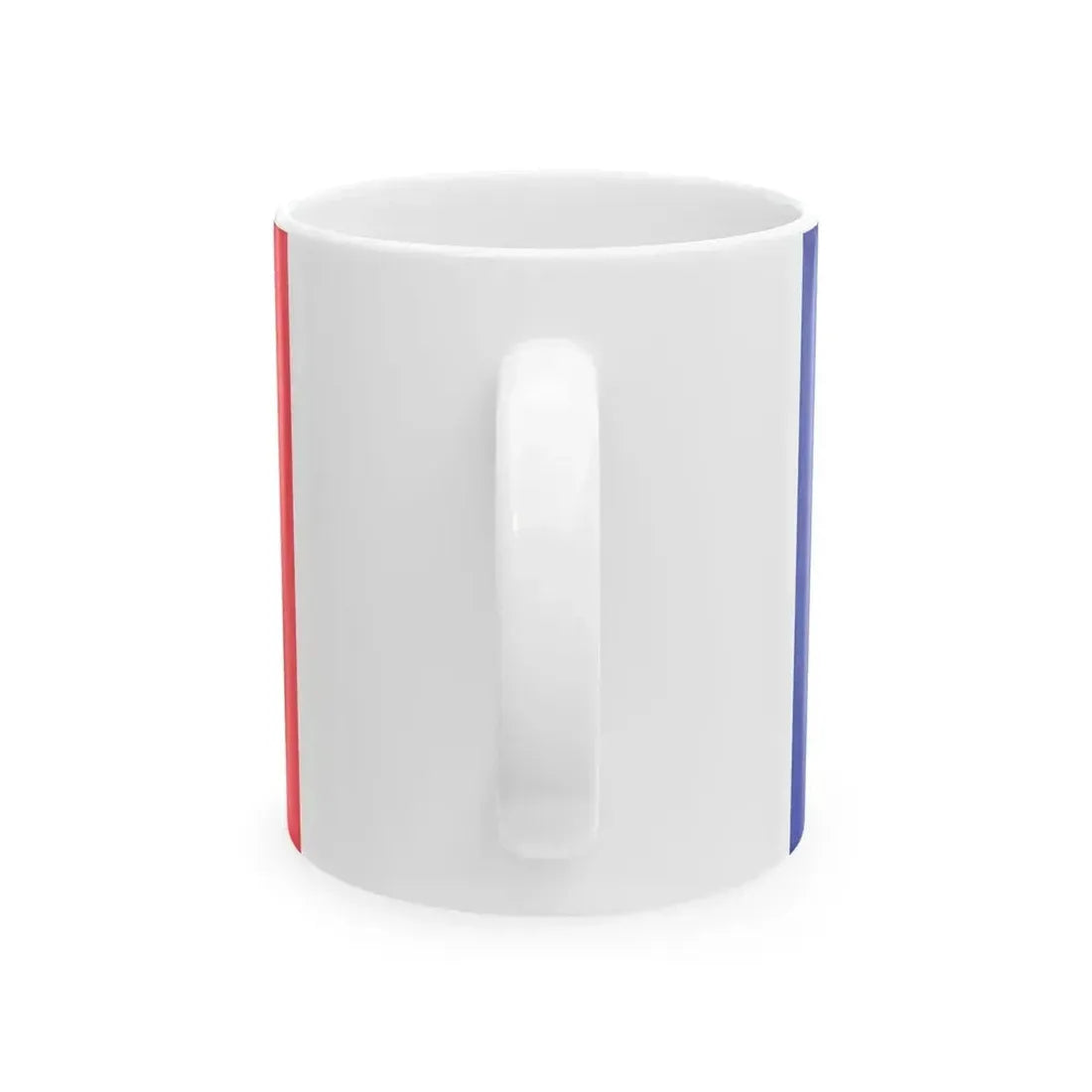 102e regiment dinfanterie de ligne- drapeau (France) White Coffee Mug - Go Mug Yourself