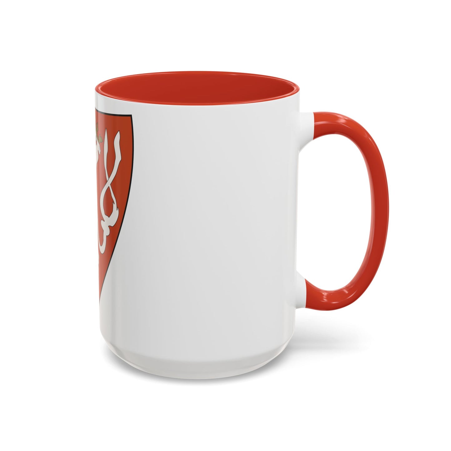Lesser coat of arms of the Kingdom of Bohemia (Wenceslaus II of Bohemia) - Accent Coffee Mug