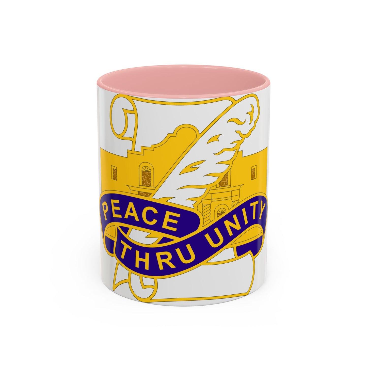 321 Civil Affairs Brigade 2 (U.S. Army) Accent Coffee Mug