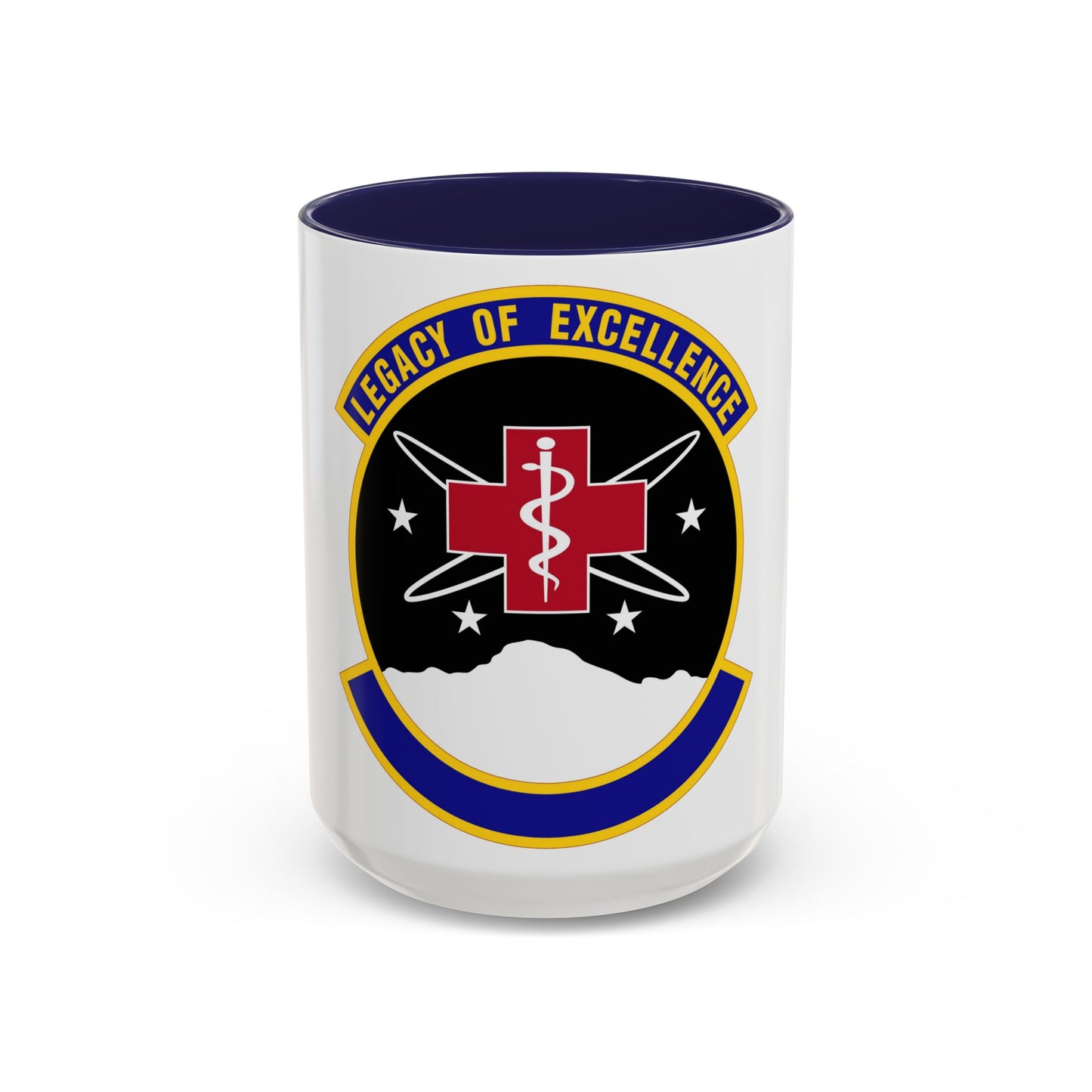 21 Healthcare Operations Squadron USSF (U.S. Air Force) Accent Coffee Mug