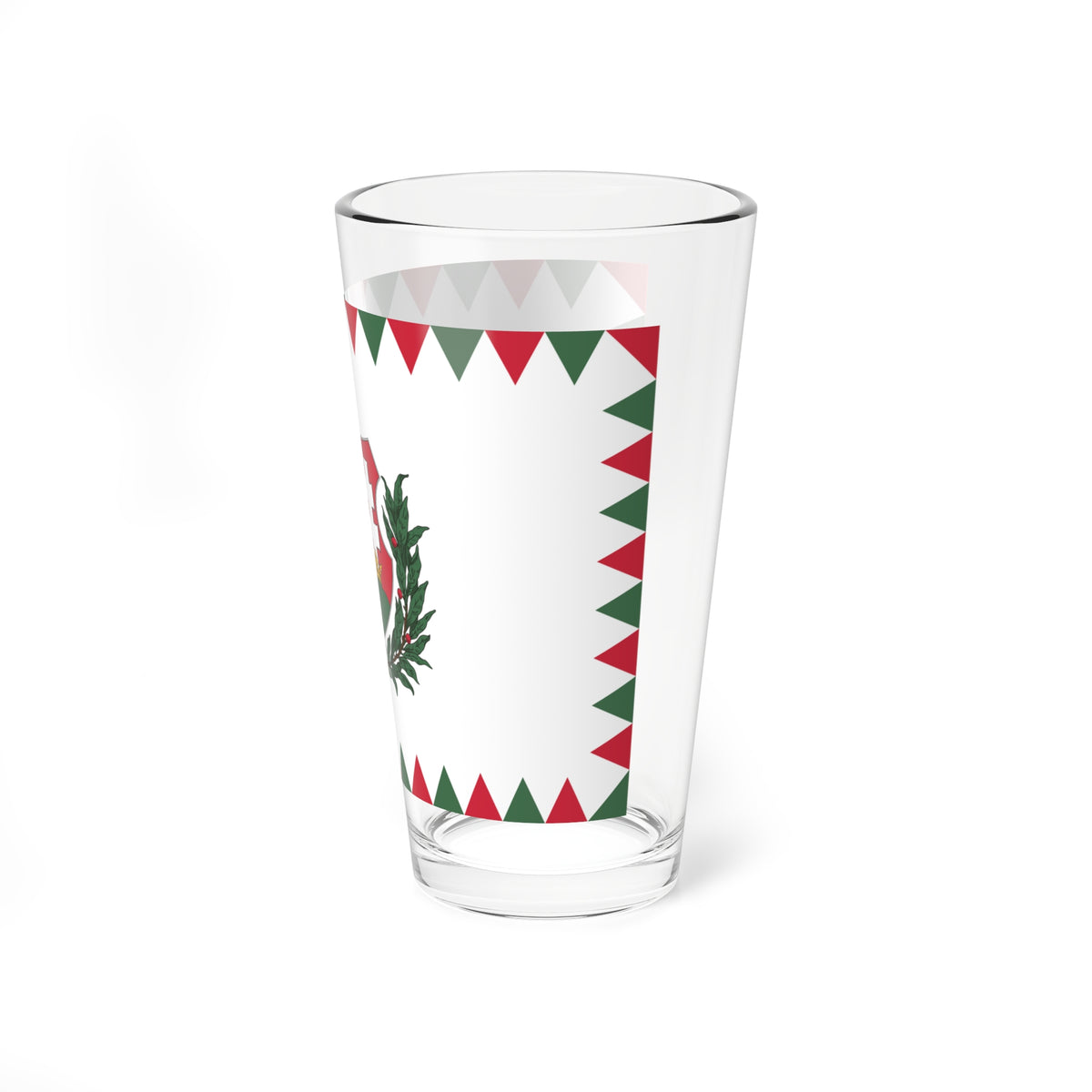 Naval Ensign of Hungary 1948-1950 (Hungary) Pint Glass 16oz