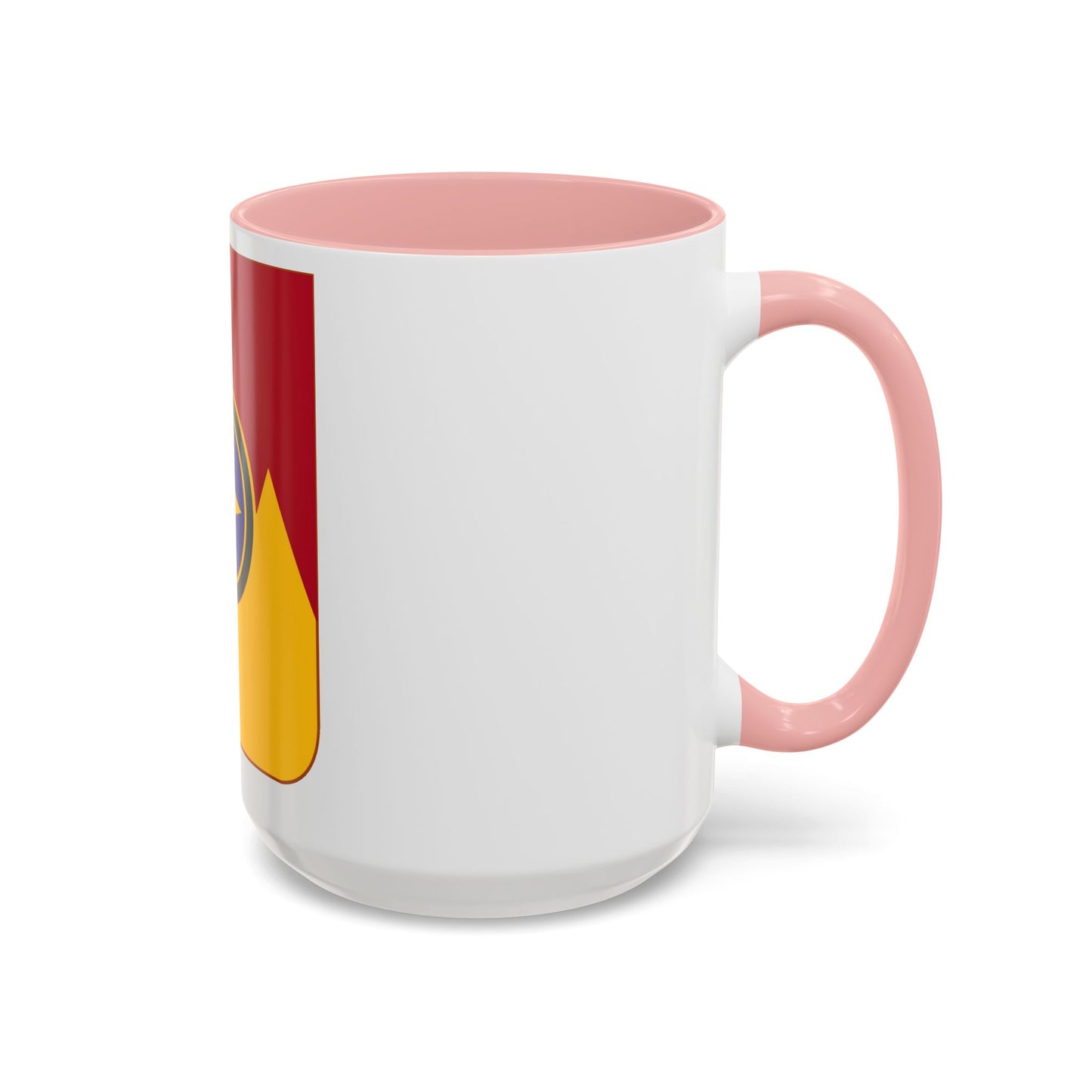 607th Armored Field Artillery Battalion v2 (U.S. Army) Accent Coffee Mug