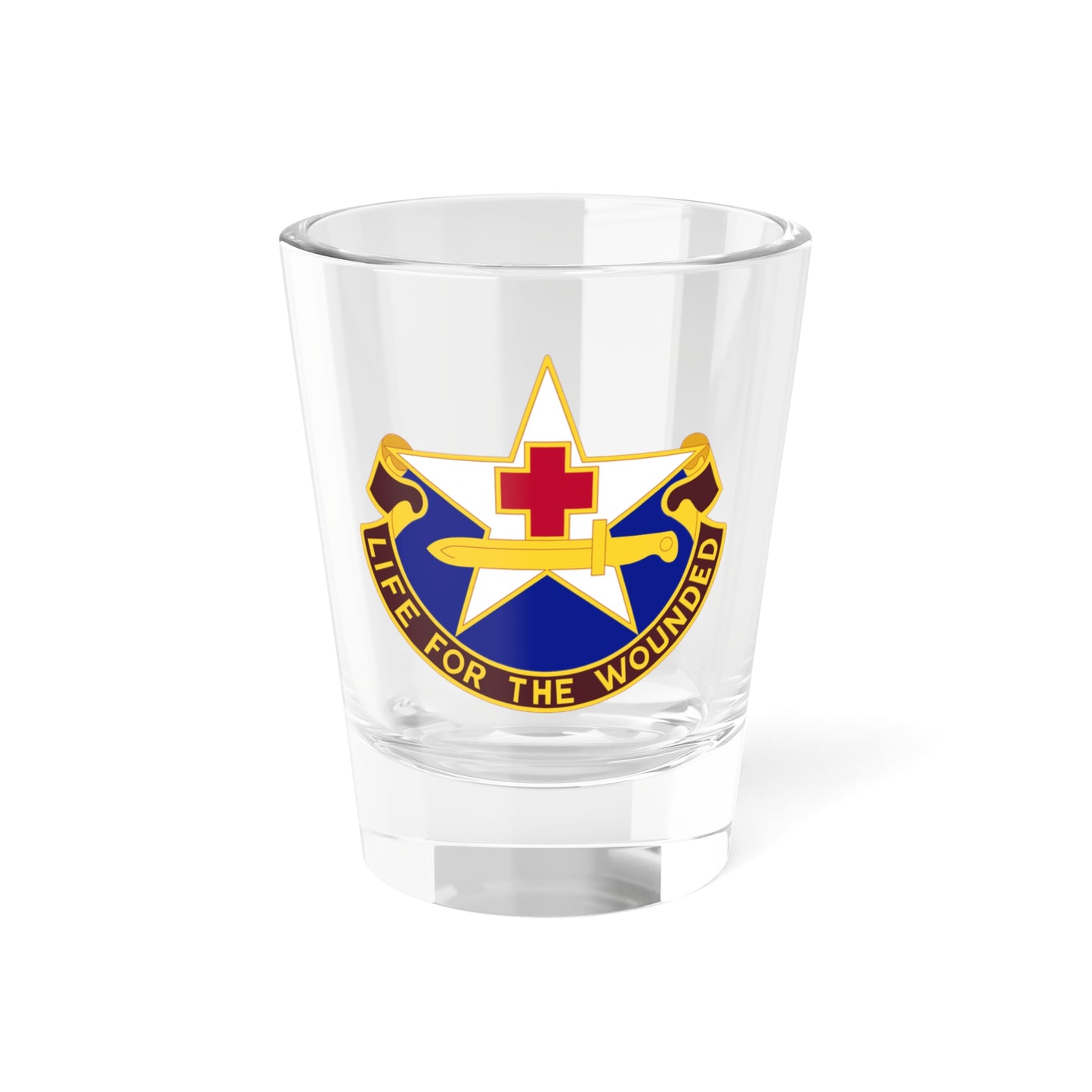 111 Medical Battalion (U.S. Army) Shot Glass 1.5oz