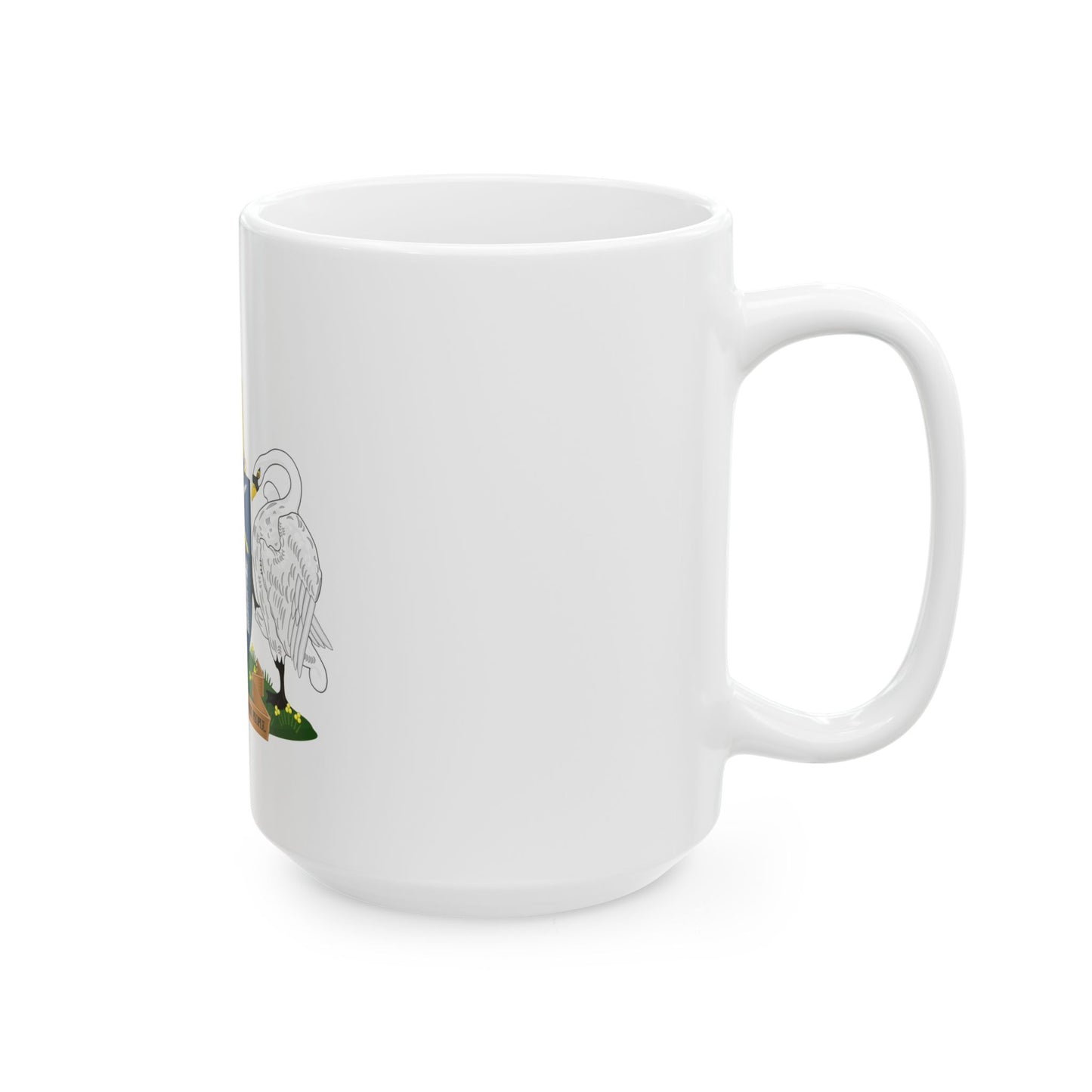 Coat of Arms of the Australian Capital Territory - White Coffee Mug