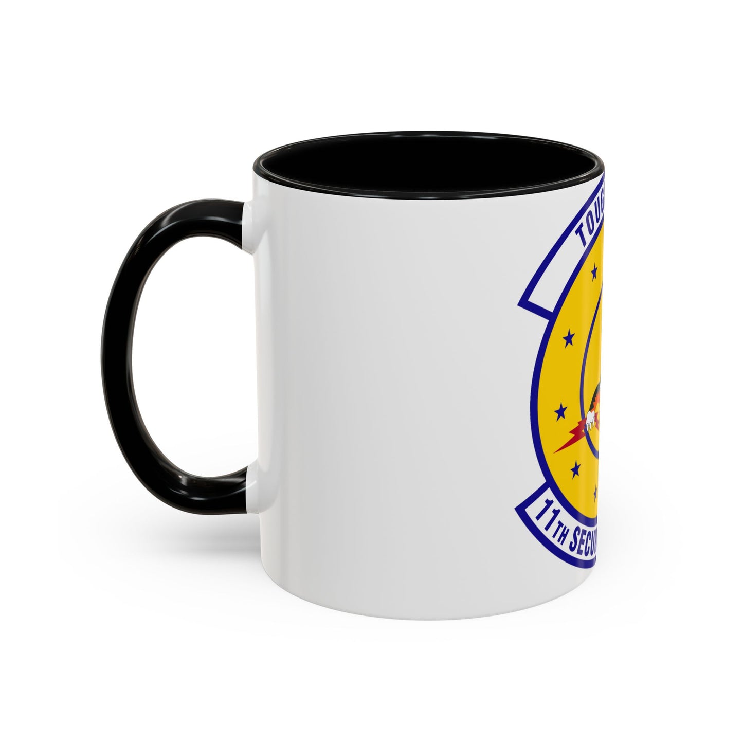 11 Security Forces Squadron USAF (U.S. Air Force) Accent Coffee Mug