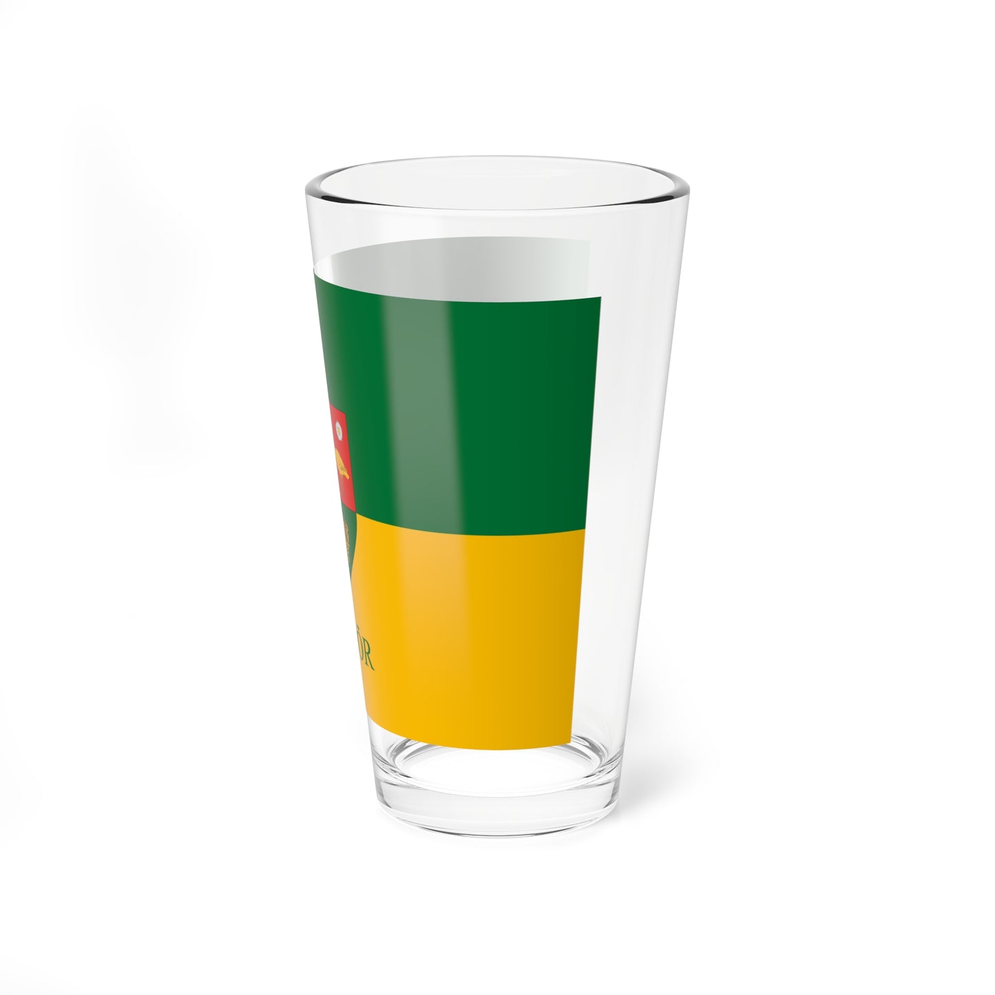 Flag of Vaspor (Hungary) Pint Glass 16oz