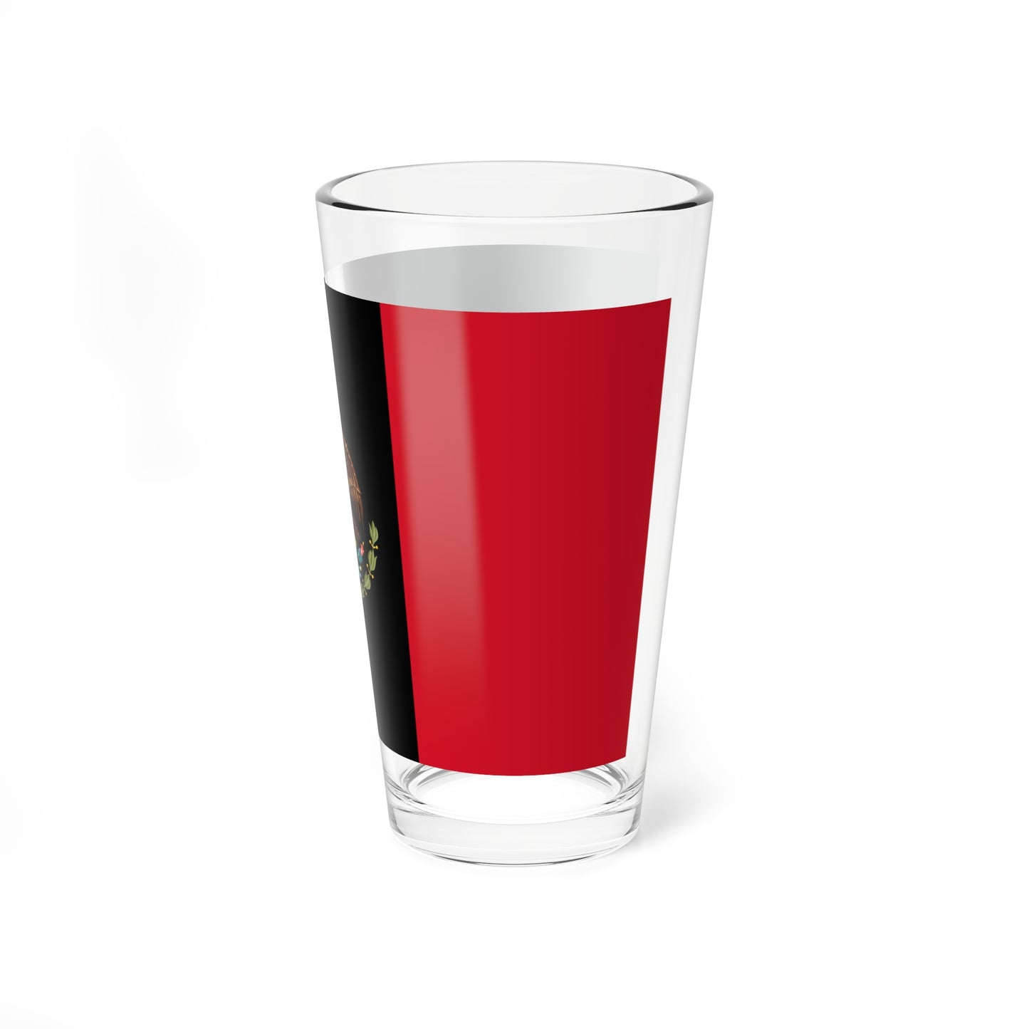 African Mexico Flag (Mexico) Pint Glass 16oz