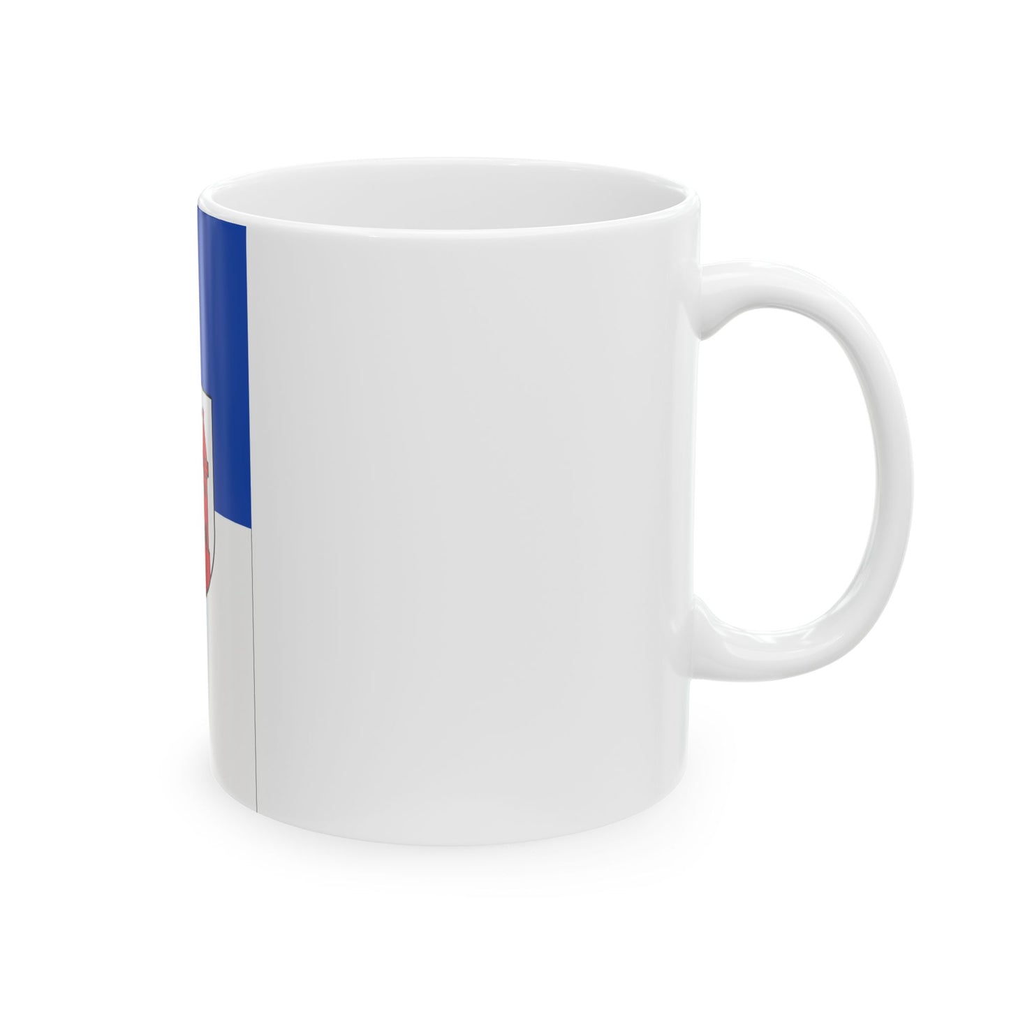 Knatterflagge Ladenburg (Germany) White Coffee Mug
