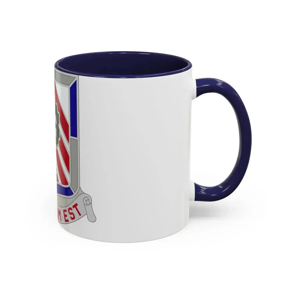 104 Engineer Battalion Obsolete Insignia (U.S. Army) Accent Coffee Mug - Go Mug Yourself