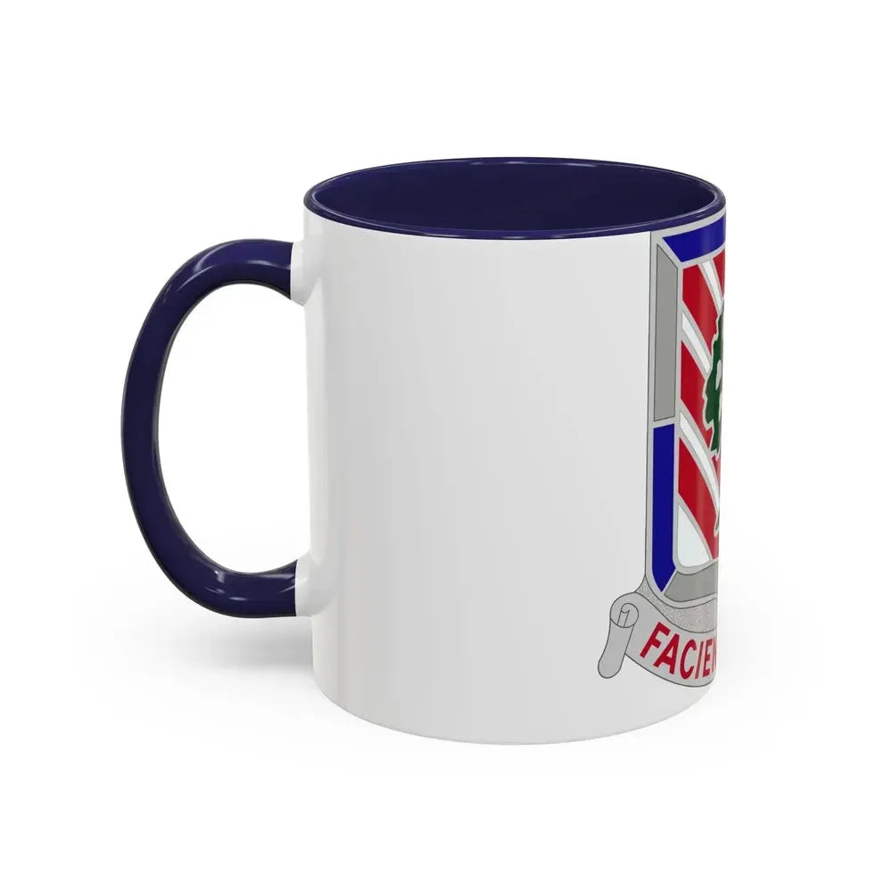 104 Engineer Battalion Obsolete Insignia (U.S. Army) Accent Coffee Mug - Go Mug Yourself