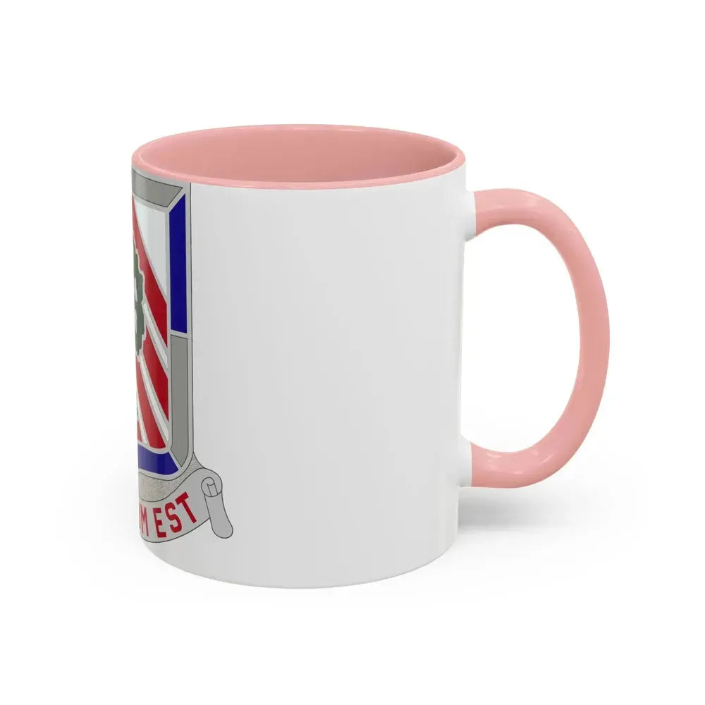 104 Engineer Battalion Obsolete Insignia (U.S. Army) Accent Coffee Mug - Go Mug Yourself