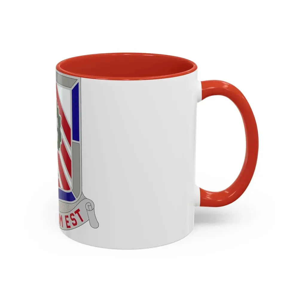 104 Engineer Battalion Obsolete Insignia (U.S. Army) Accent Coffee Mug - Go Mug Yourself