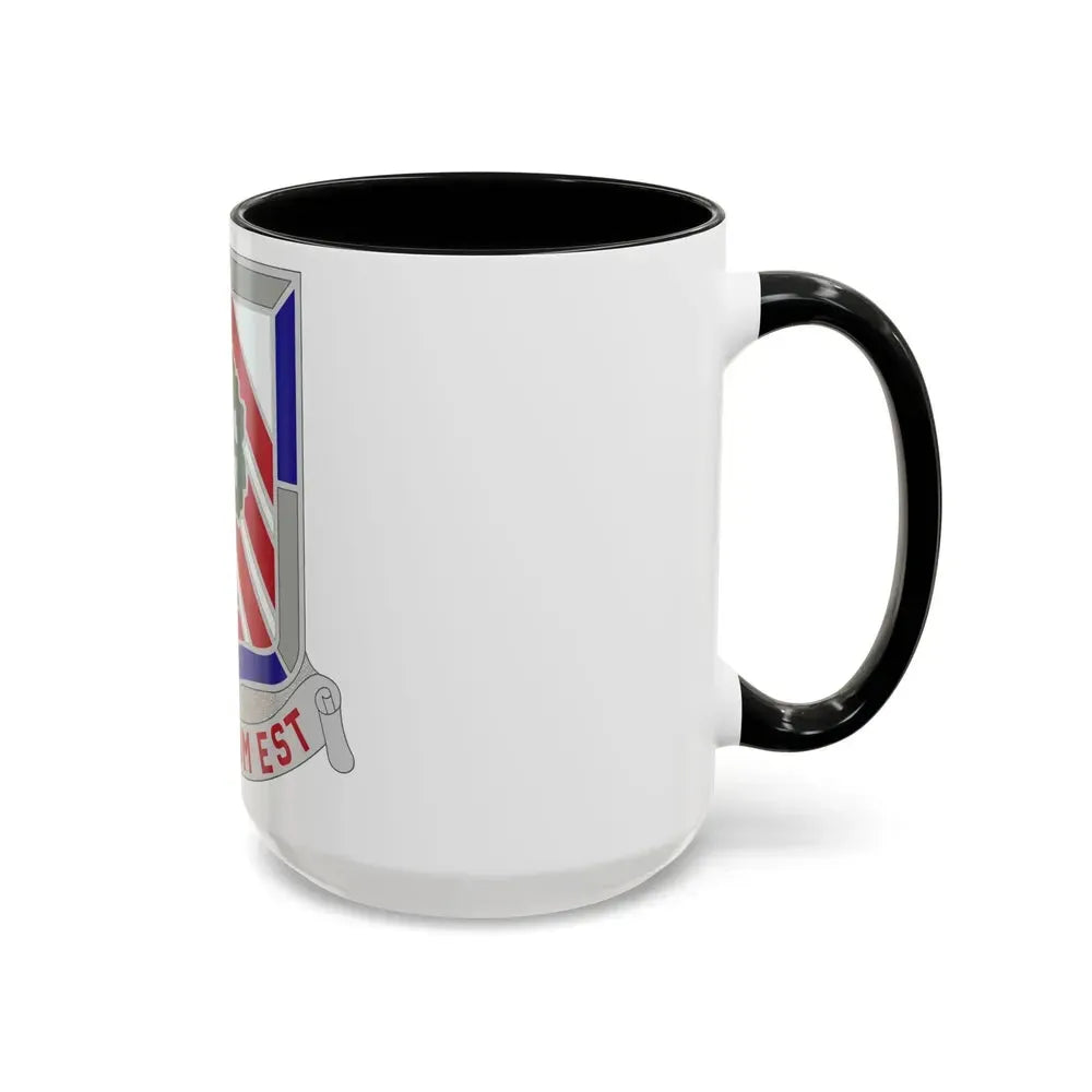 104 Engineer Battalion Obsolete Insignia (U.S. Army) Accent Coffee Mug - Go Mug Yourself