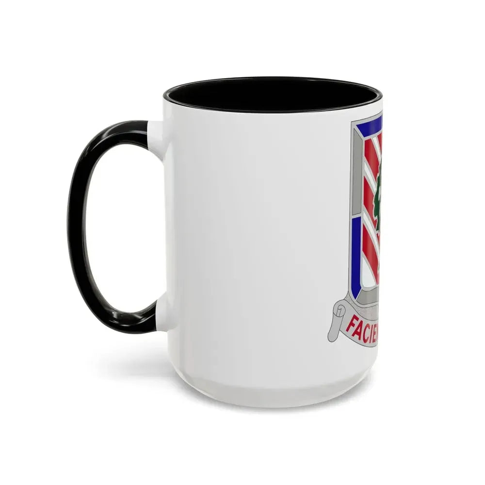 104 Engineer Battalion Obsolete Insignia (U.S. Army) Accent Coffee Mug - Go Mug Yourself