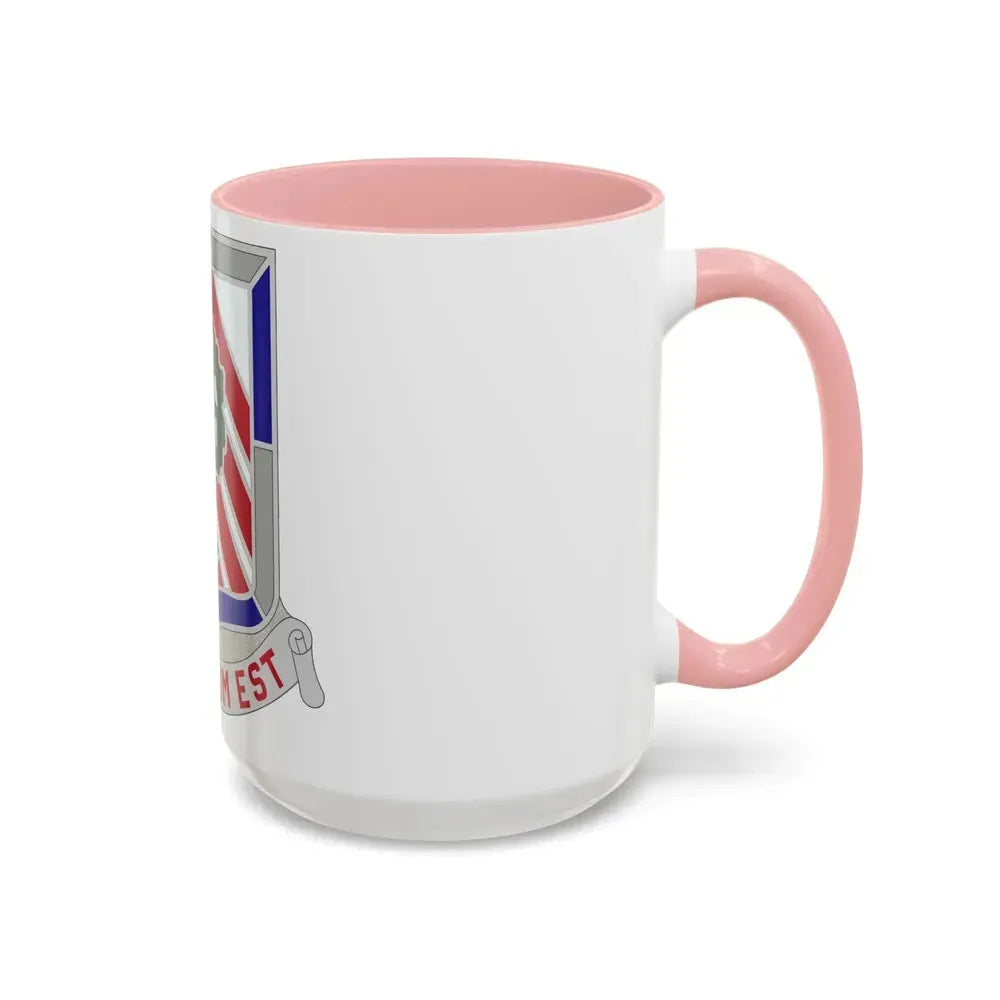 104 Engineer Battalion Obsolete Insignia (U.S. Army) Accent Coffee Mug - Go Mug Yourself