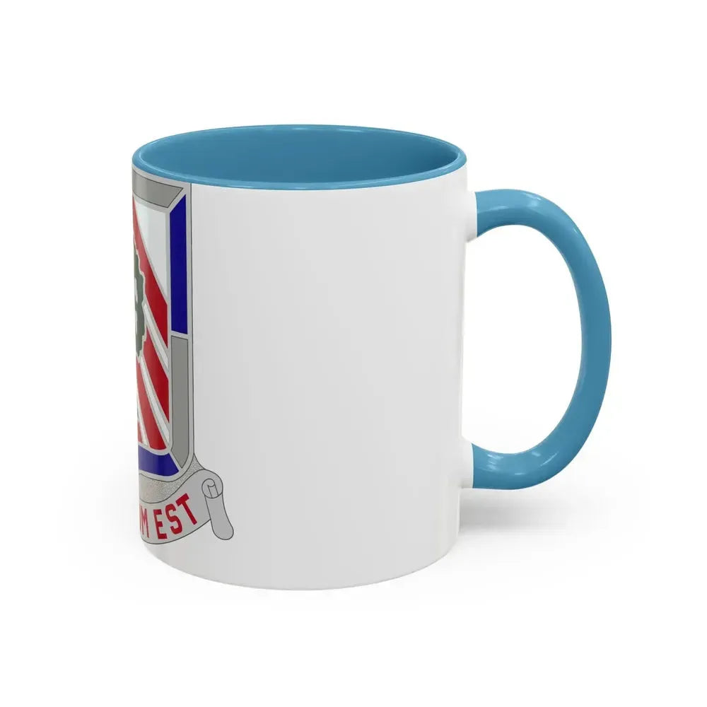 104 Engineer Battalion Obsolete Insignia (U.S. Army) Accent Coffee Mug - Go Mug Yourself