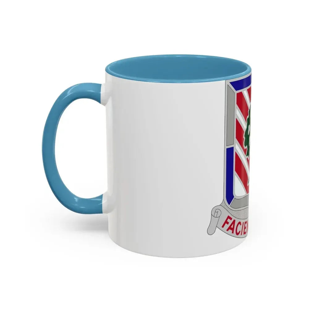 104 Engineer Battalion Obsolete Insignia (U.S. Army) Accent Coffee Mug - Go Mug Yourself