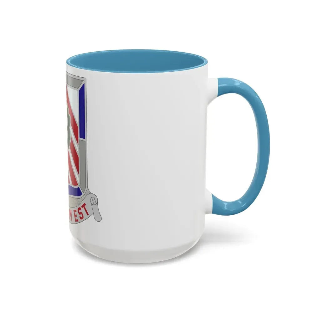 104 Engineer Battalion Obsolete Insignia (U.S. Army) Accent Coffee Mug - Go Mug Yourself